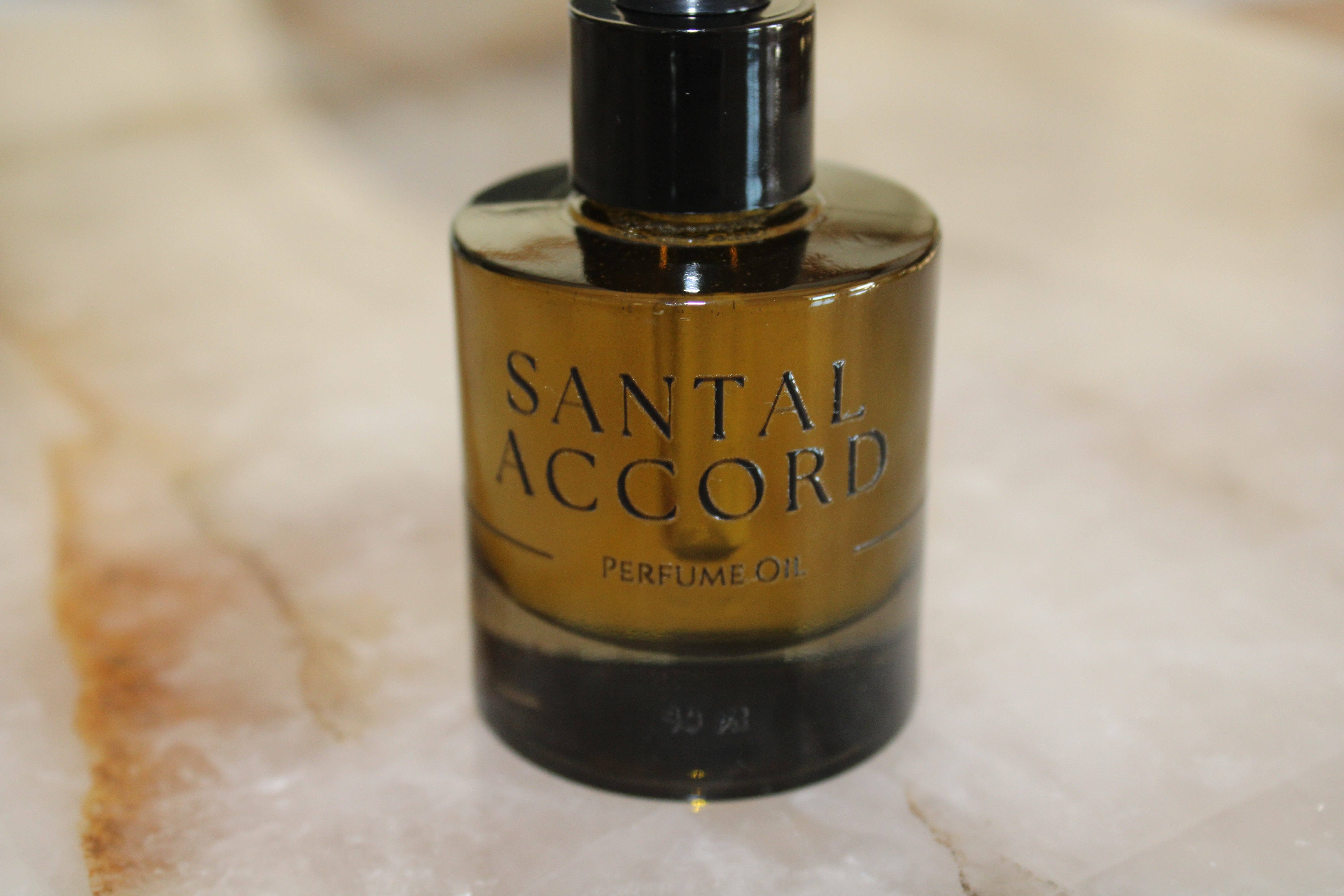 Handcrafted Perfume Oil | Organic Unisex Scent| Jojoba oil: Santal Accord, 35 Ml, photo 3 of 6