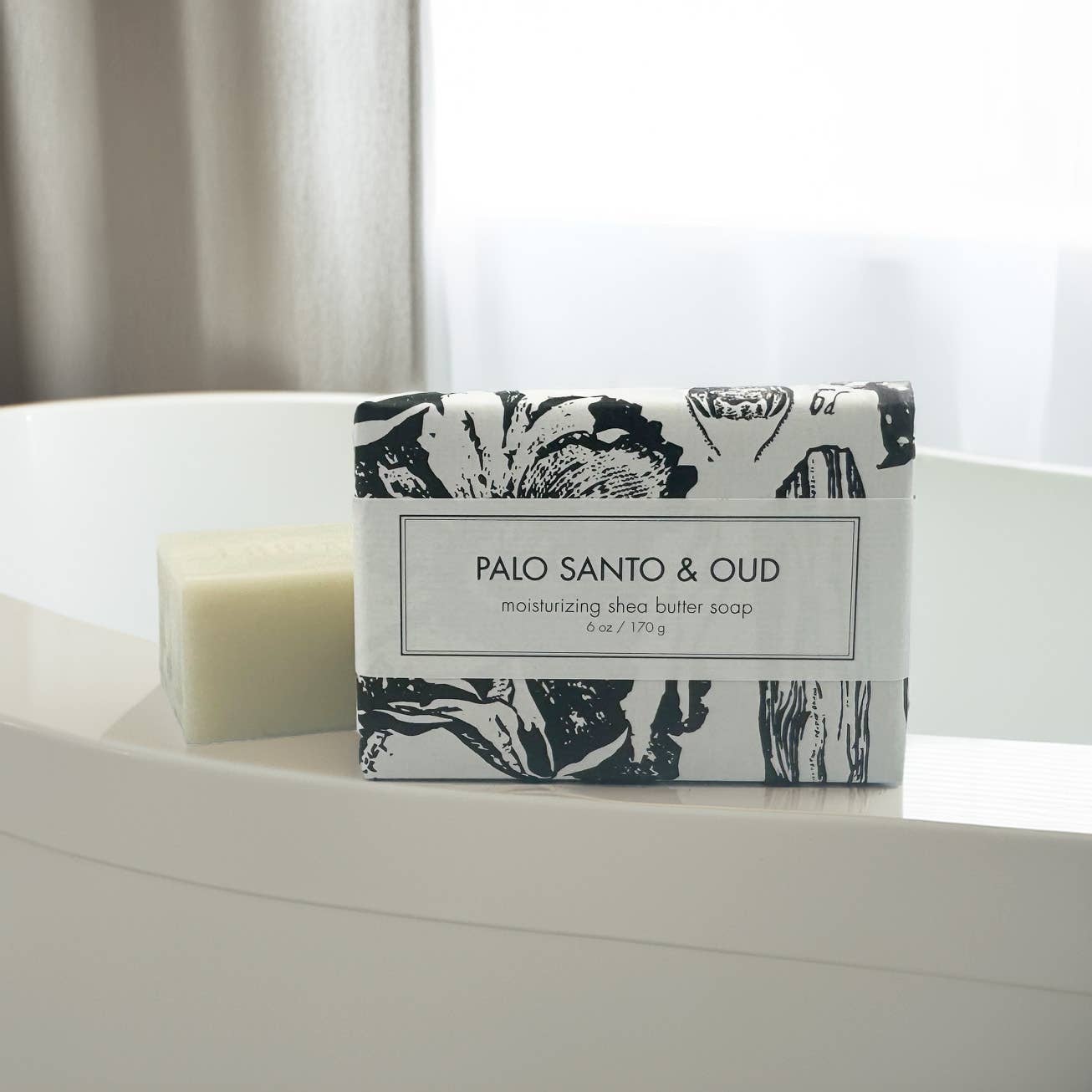 NEW Palo Santo & Oud Shea Butter Soap - Bath Bar, photo 2 of 3