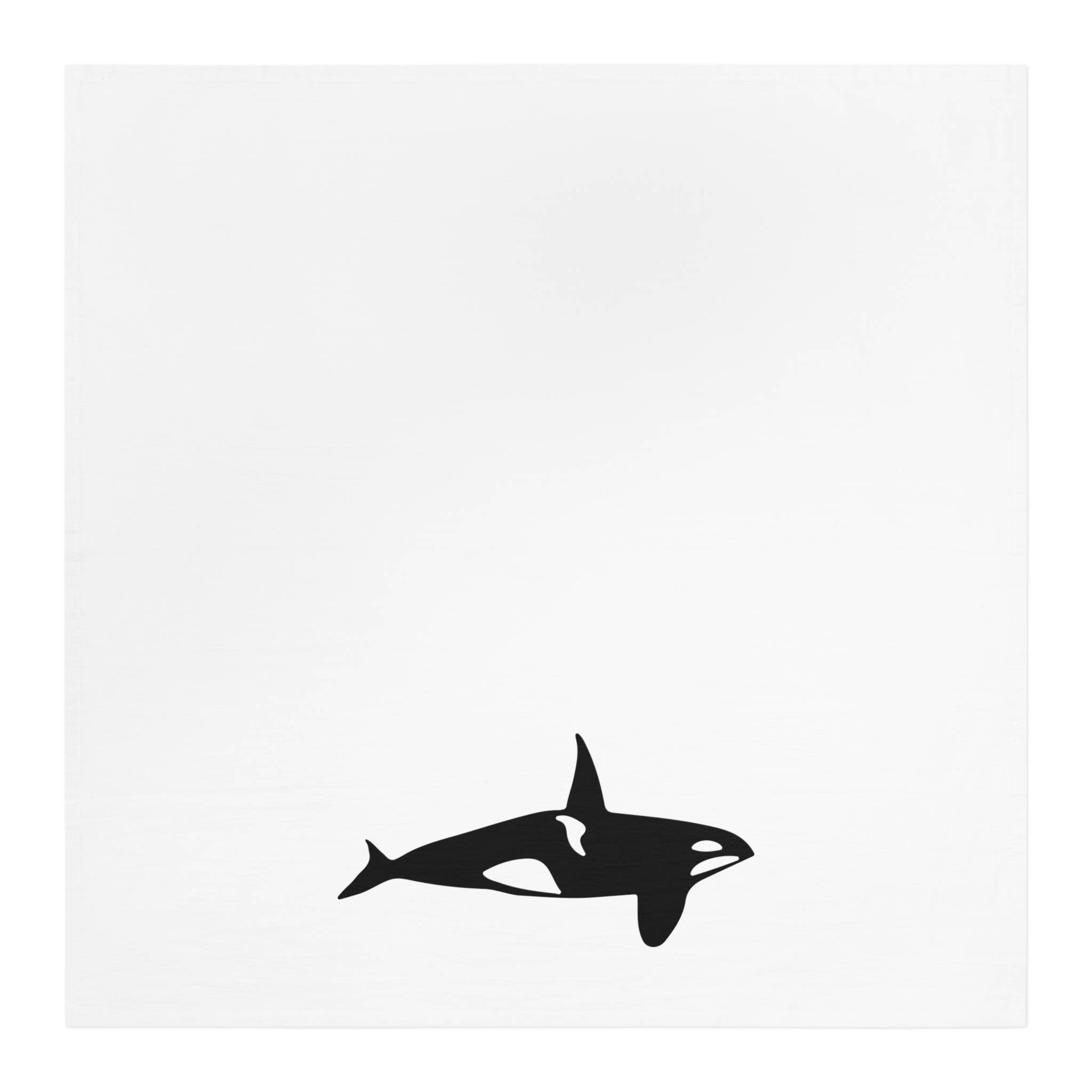 Killer Whale Kitchen Tea Towel, photo 2 of 2