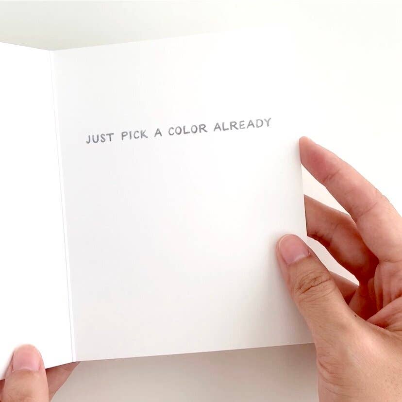 New Home Paints — Funny Housewarming Congrats Card, photo 3 of 3