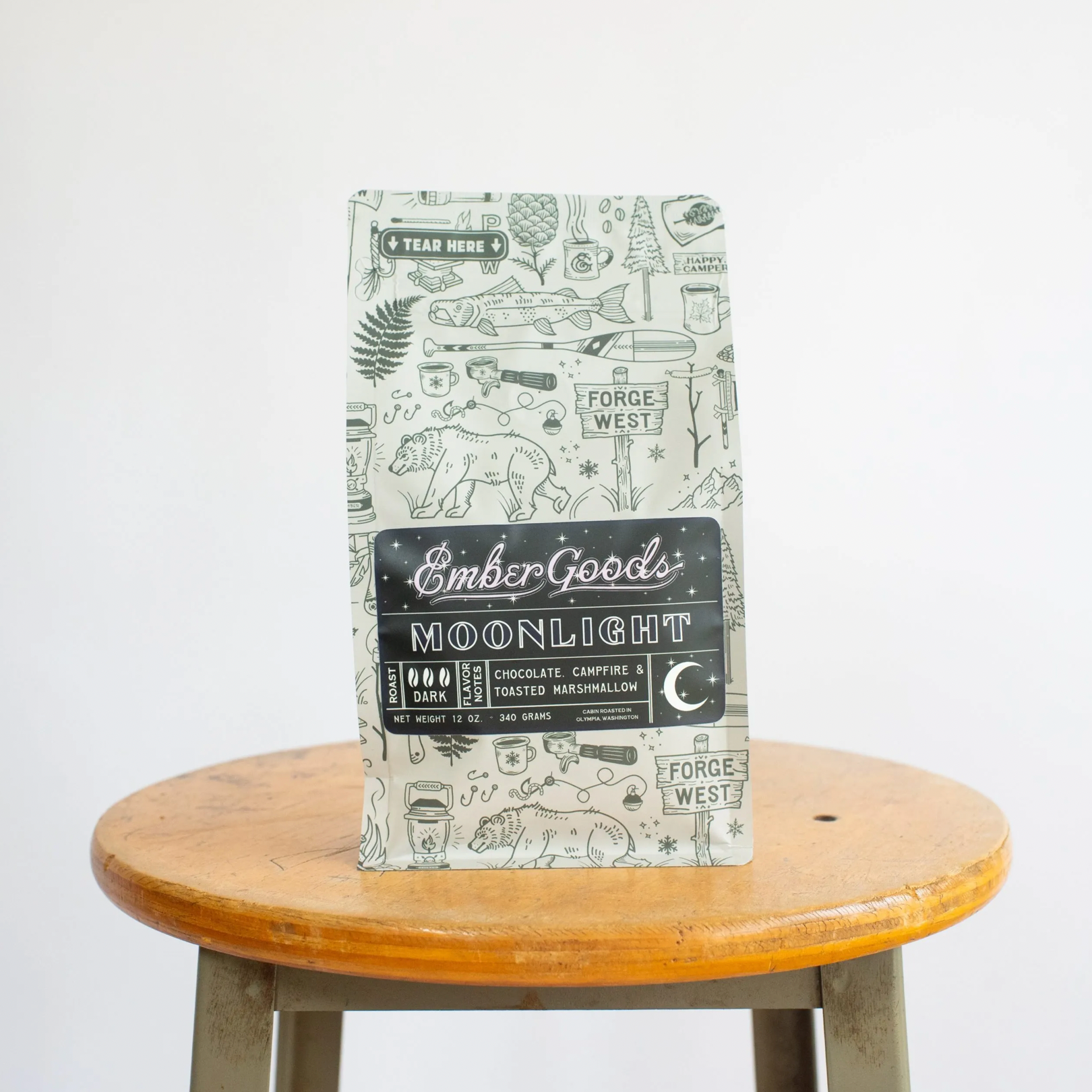 Ember Goods Moonlight Roast Whole Beans 12 oz