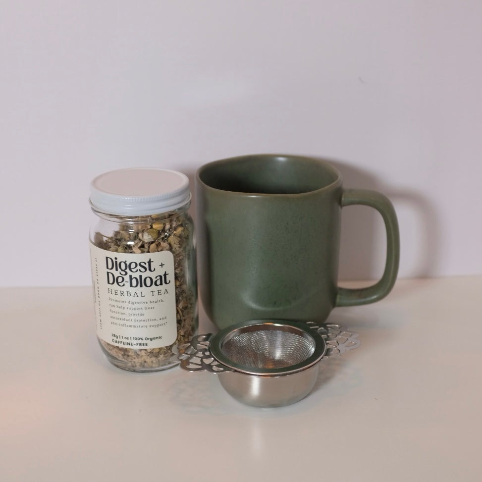 Tea Steeper W/ Drip Bowl, photo 2 of 2