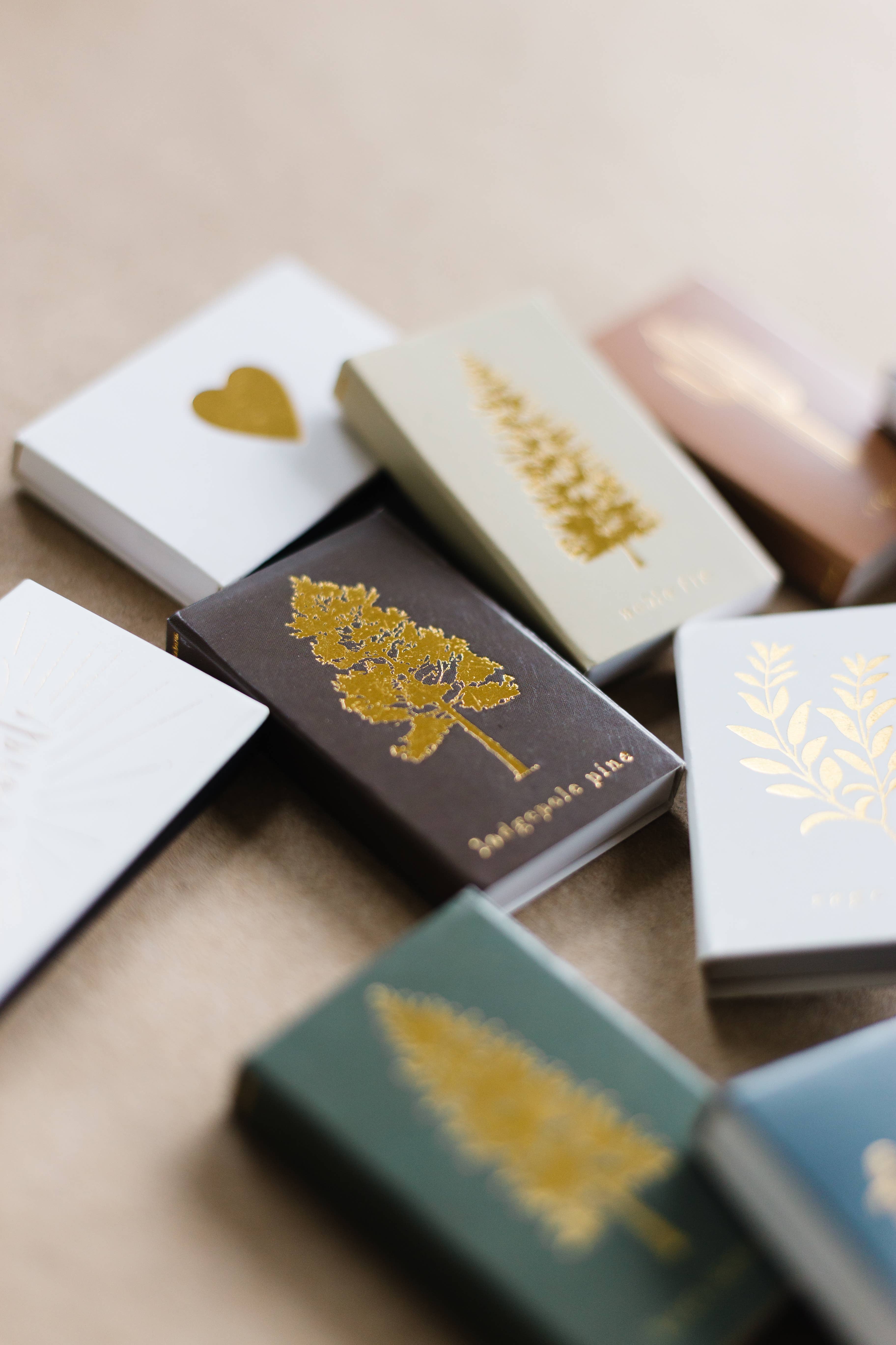 Lodgepole Pine Tree Matchbox | Tall Evergreen Matches, photo 5 of 8