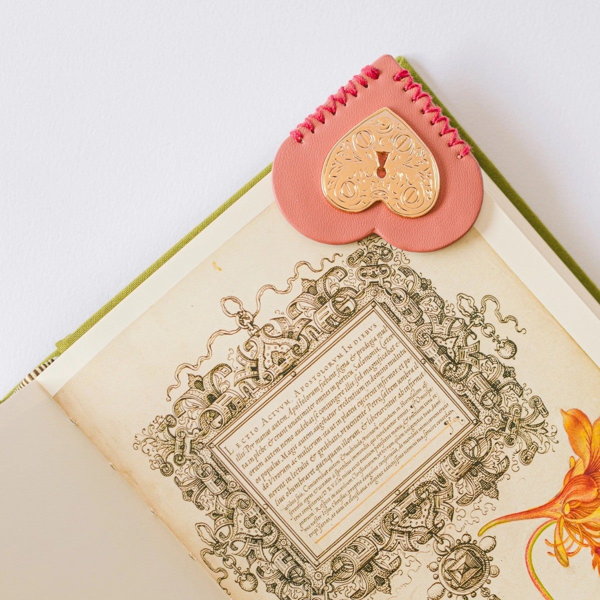 Gold Charm Corner Bookmark Set of 2, photo 3 of 3