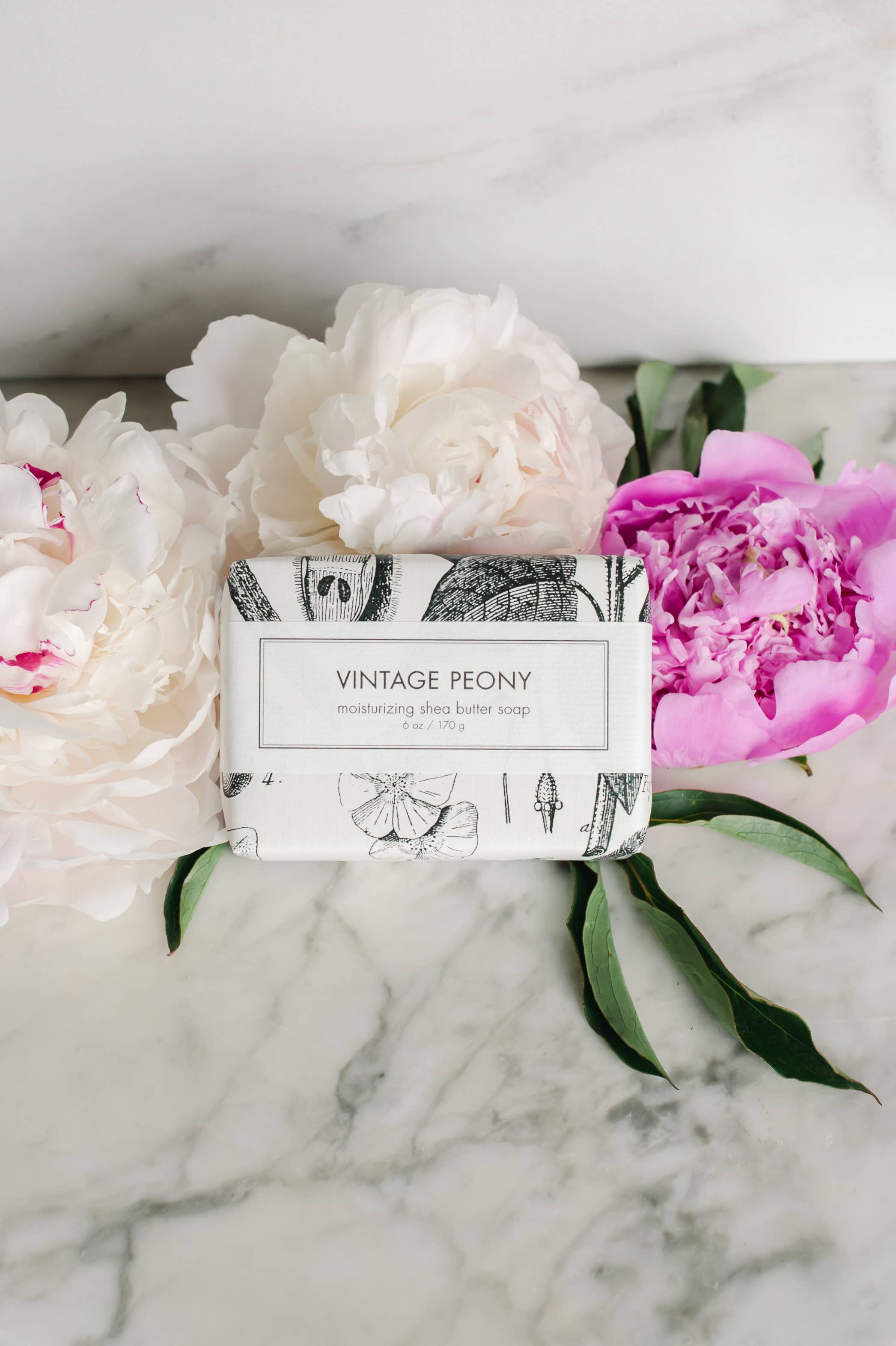 Vintage Peony Shea Butter Soap - Bath Bar, photo 7 of 8