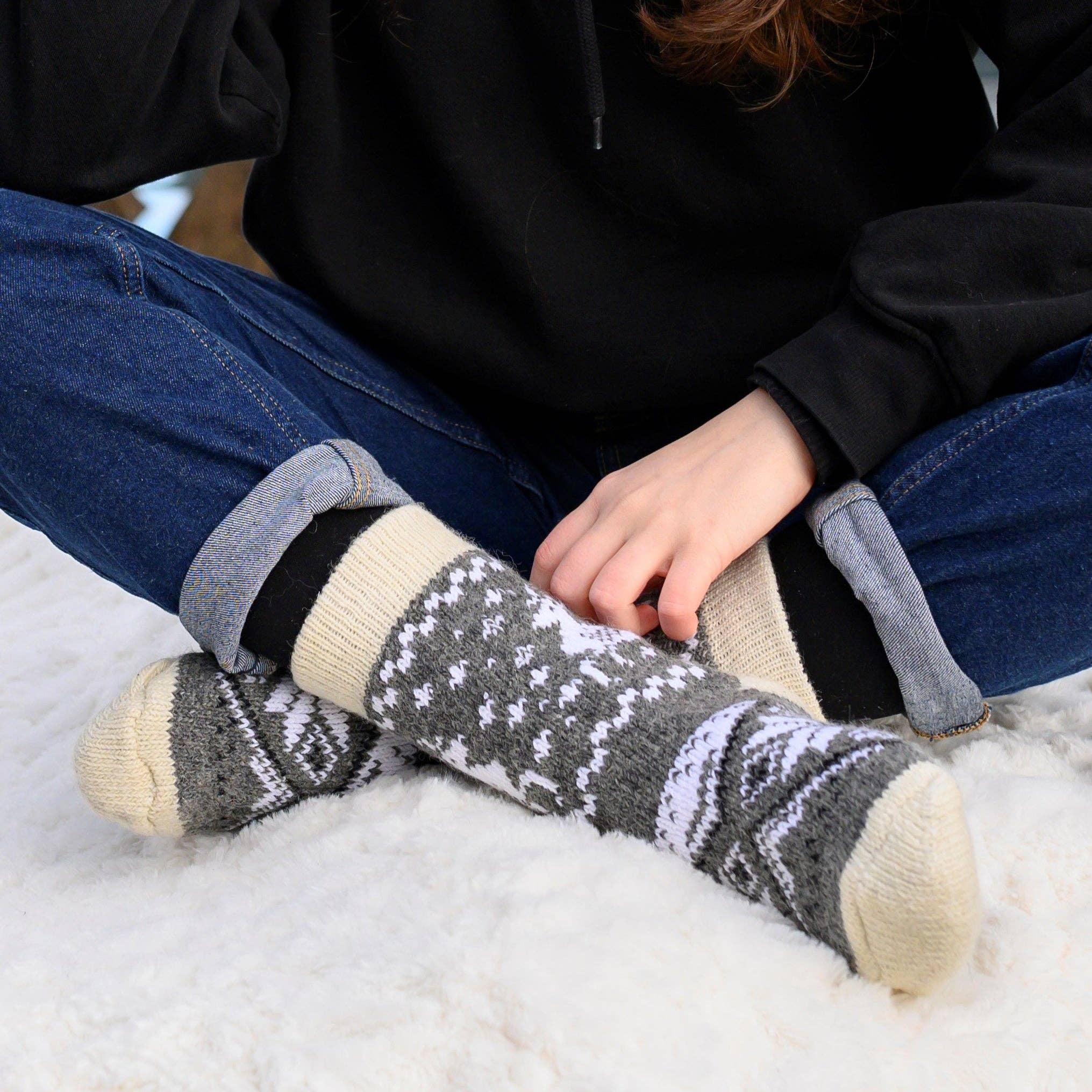 Betula - Warm Dry-Foot Crew Socks | Pure Wool, photo 3 of 8