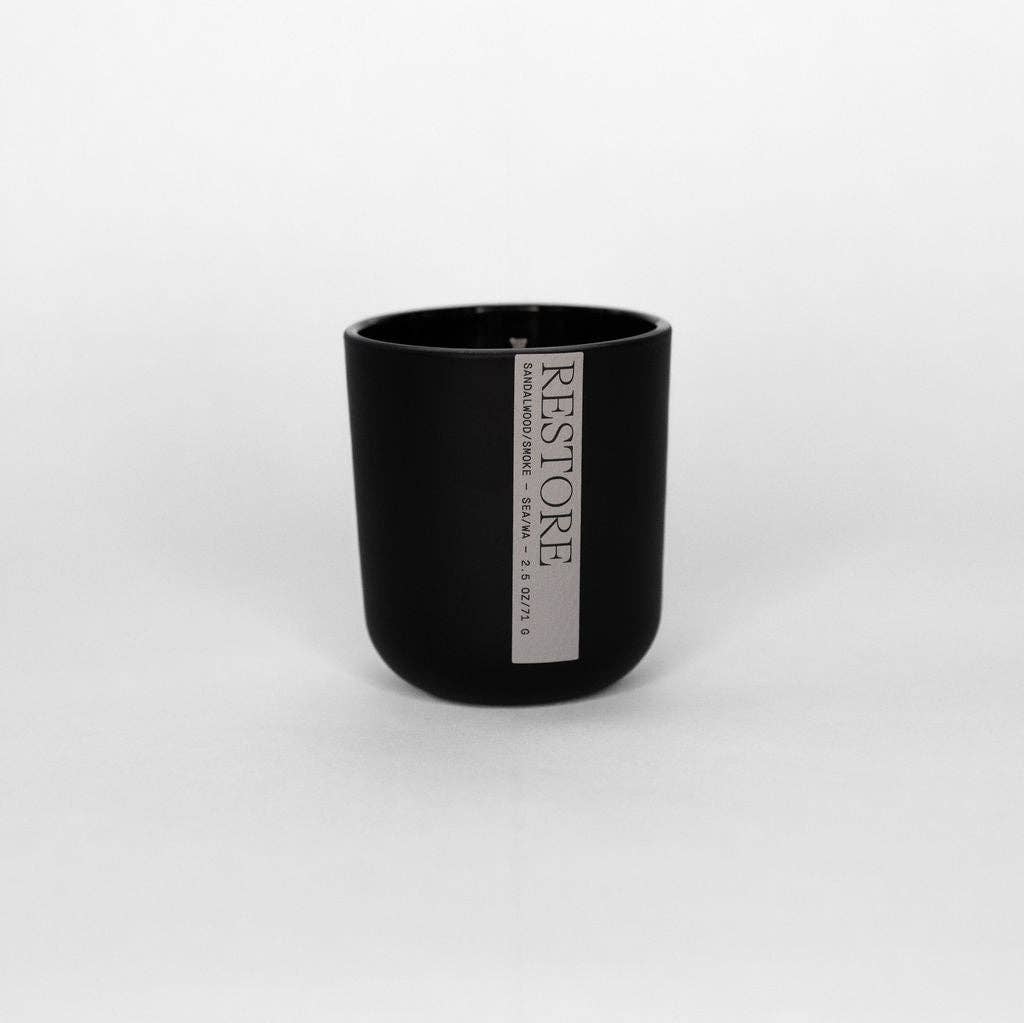 Restore – 2.5 oz Glass Candle