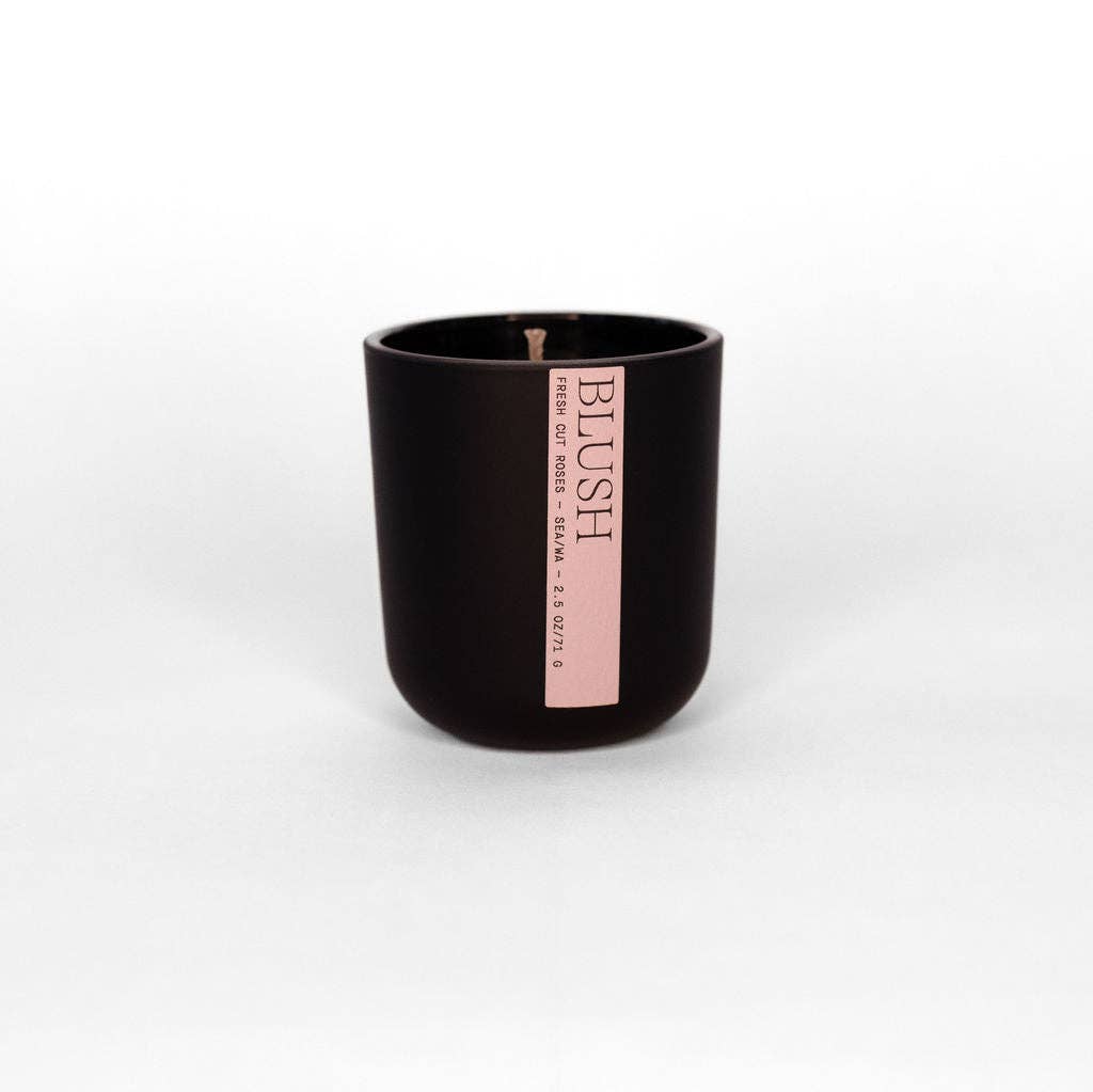 Blush – 2.5 oz Glass Candle, photo 1 of 2