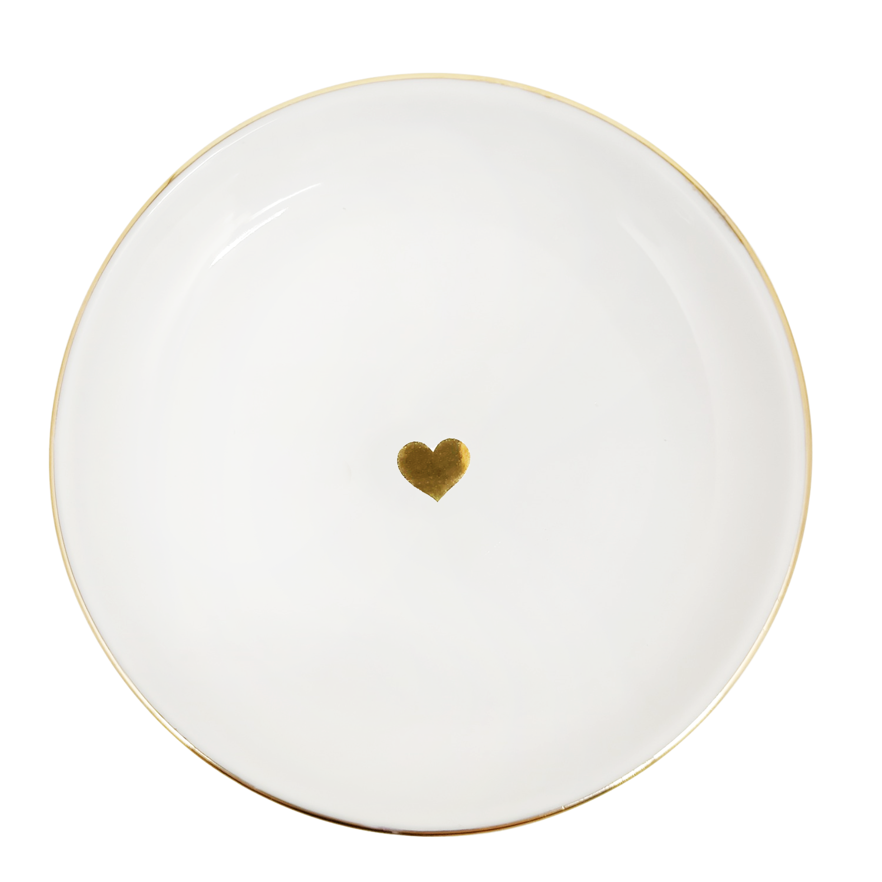 Gold Heart Jewelry Dish - Home Decor & Gifts, photo 1 of 6