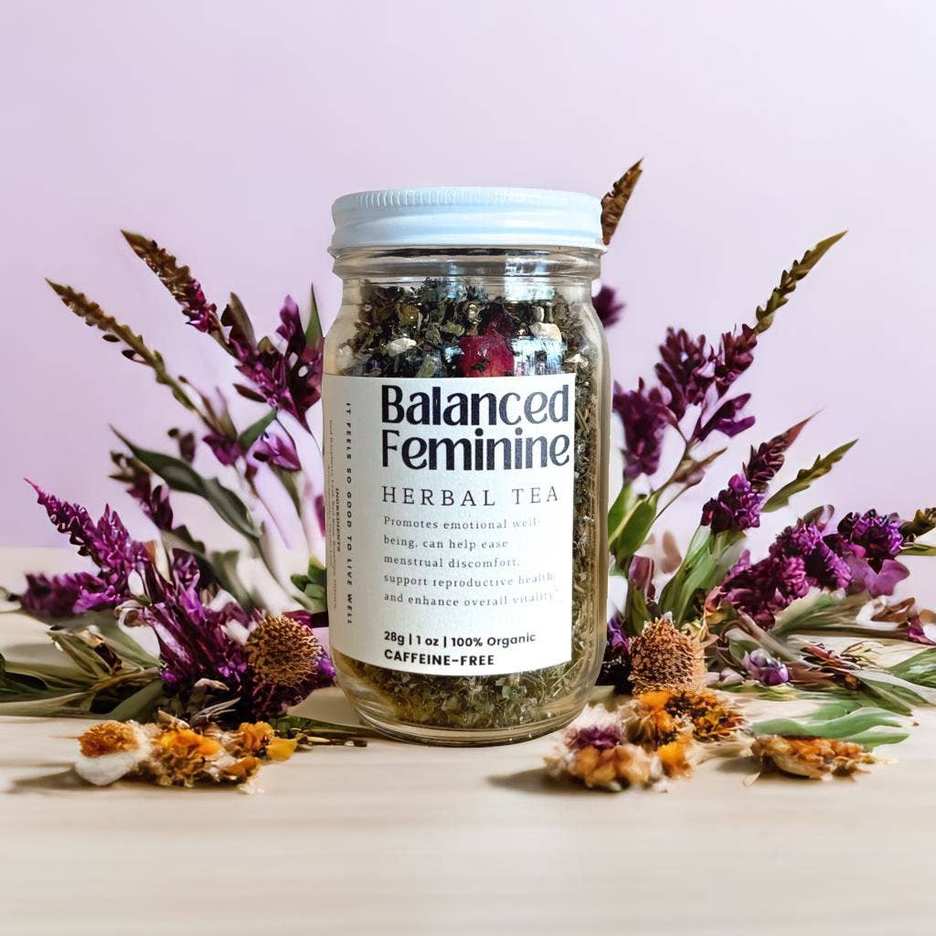 Balanced Feminine Loose Leaf Herbal Tea, photo 2 of 3