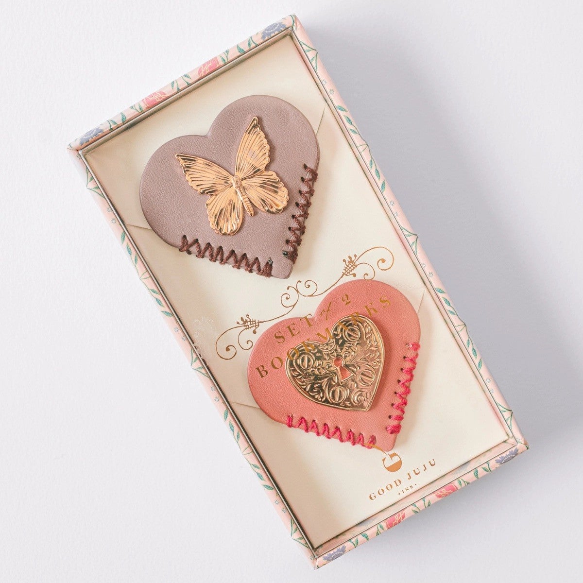 Gold Charm Corner Bookmark Set of 2, photo 1 of 3