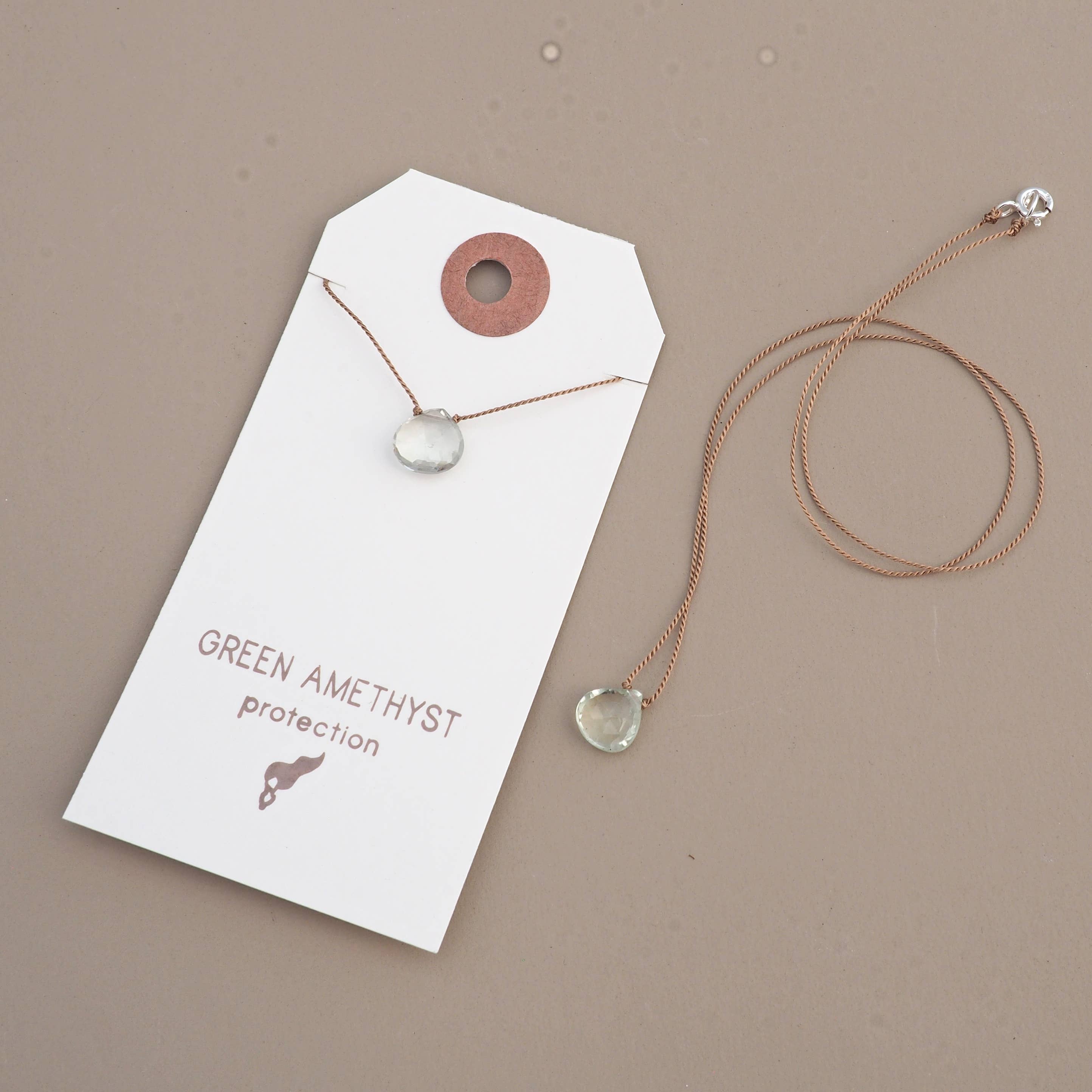 Teardrop Necklace - Bestseller: Blue Chalcedony, Single, photo 7 of 8