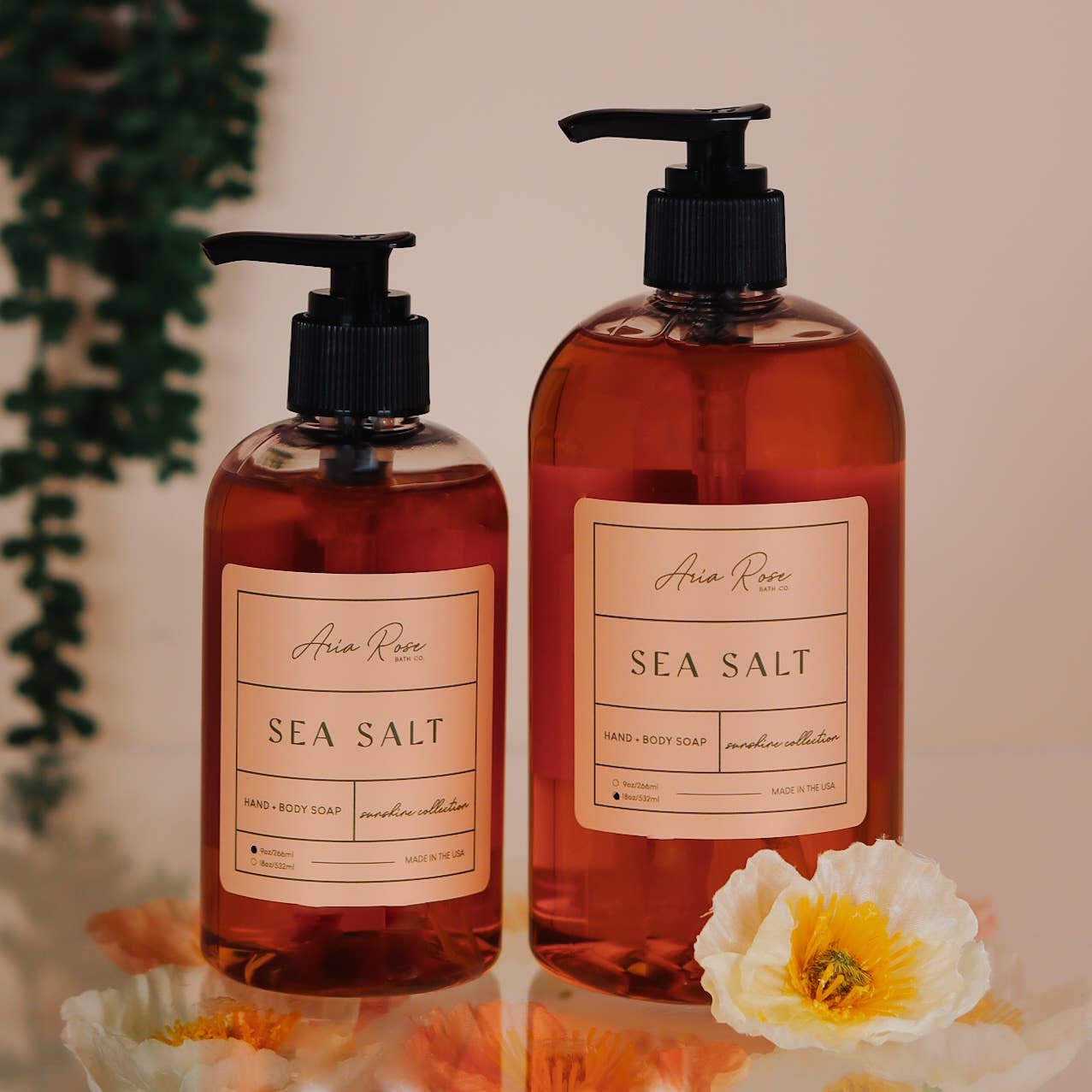 Sea Salt Hand + Body Liquid Soap - Sunshine Collection: 9 oz, photo 2 of 4