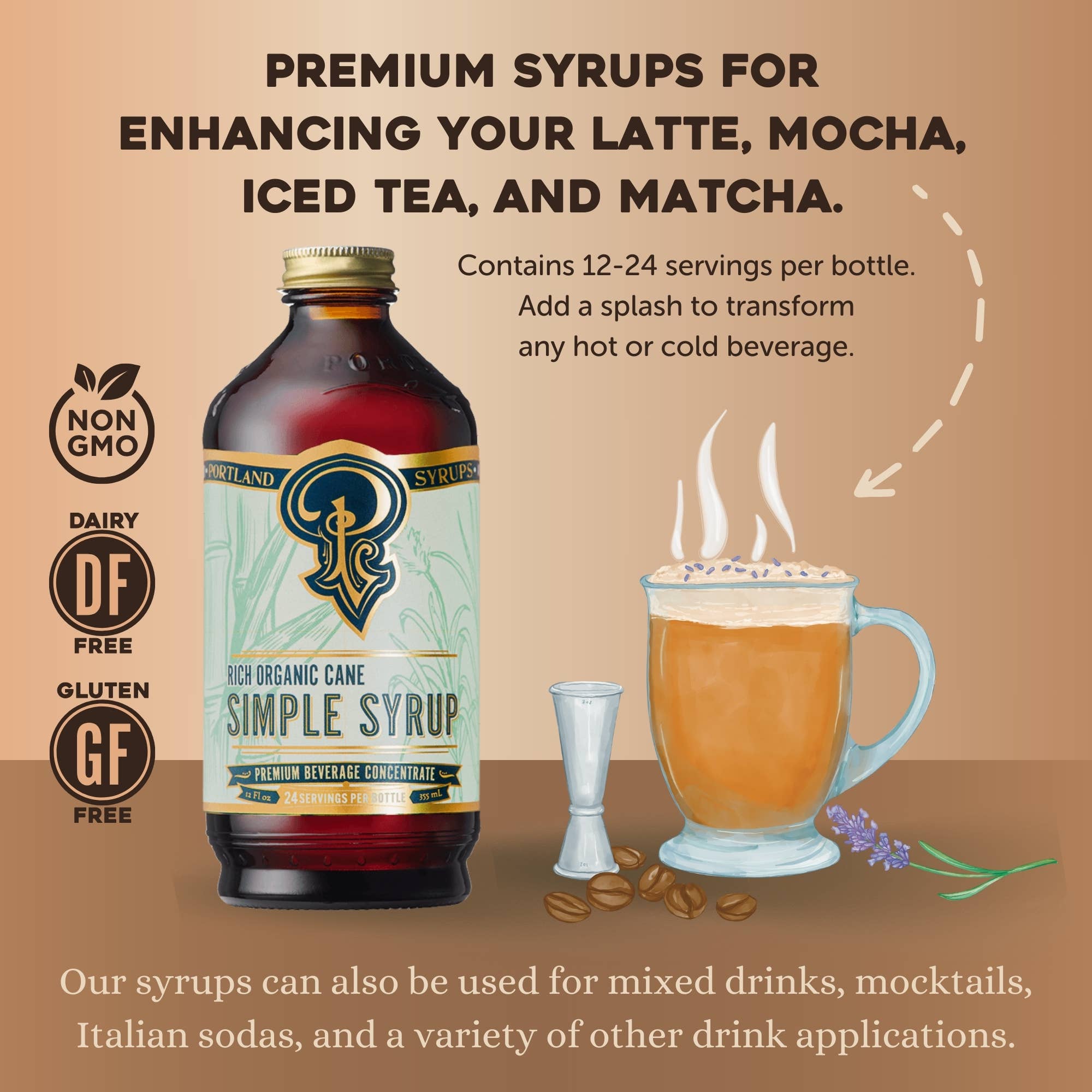 Organic Cane Sugar Simple Syrup, photo 2 of 3