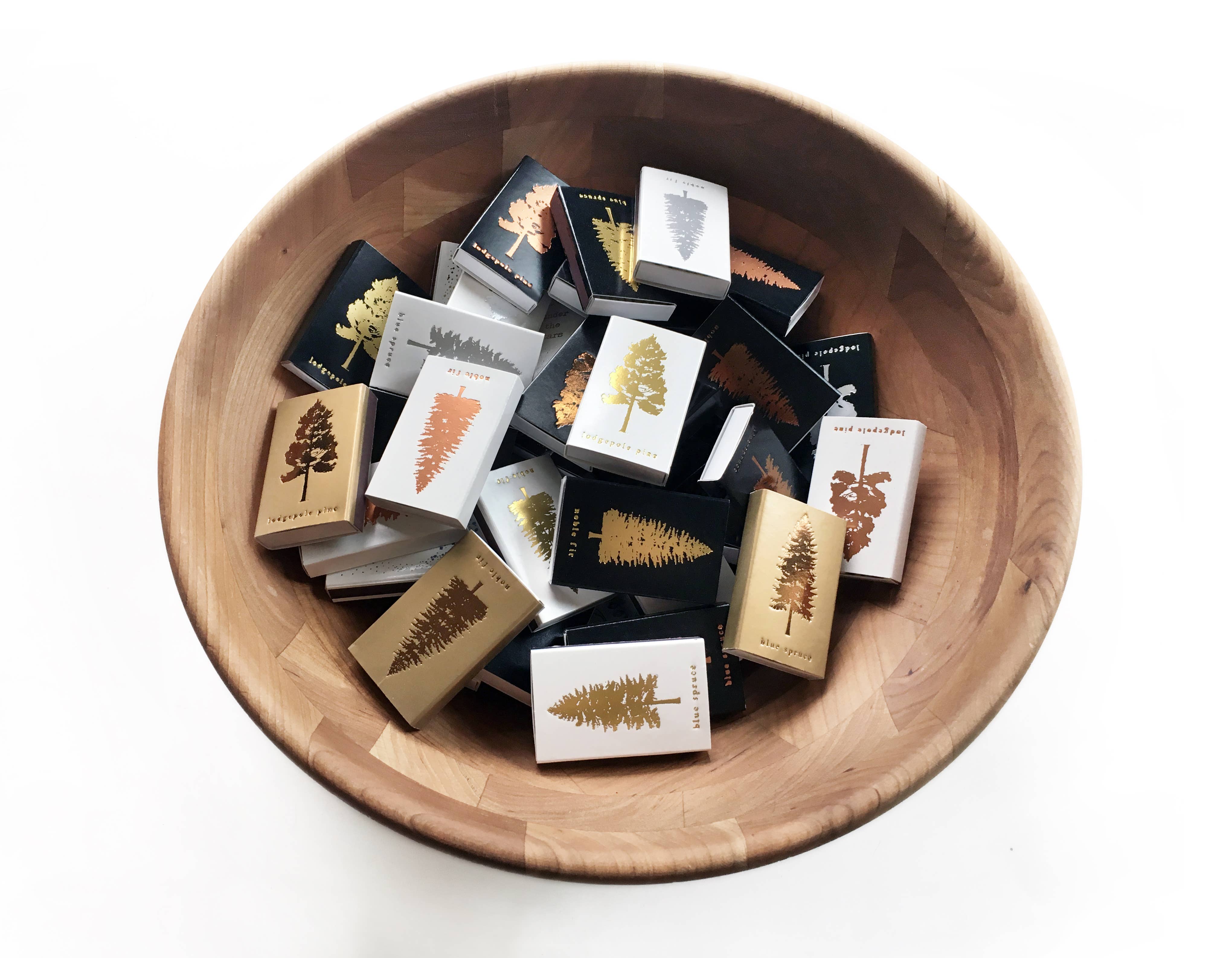 Blue Spruce Tree Matchbox | Pine Tree Match Box, photo 3 of 6
