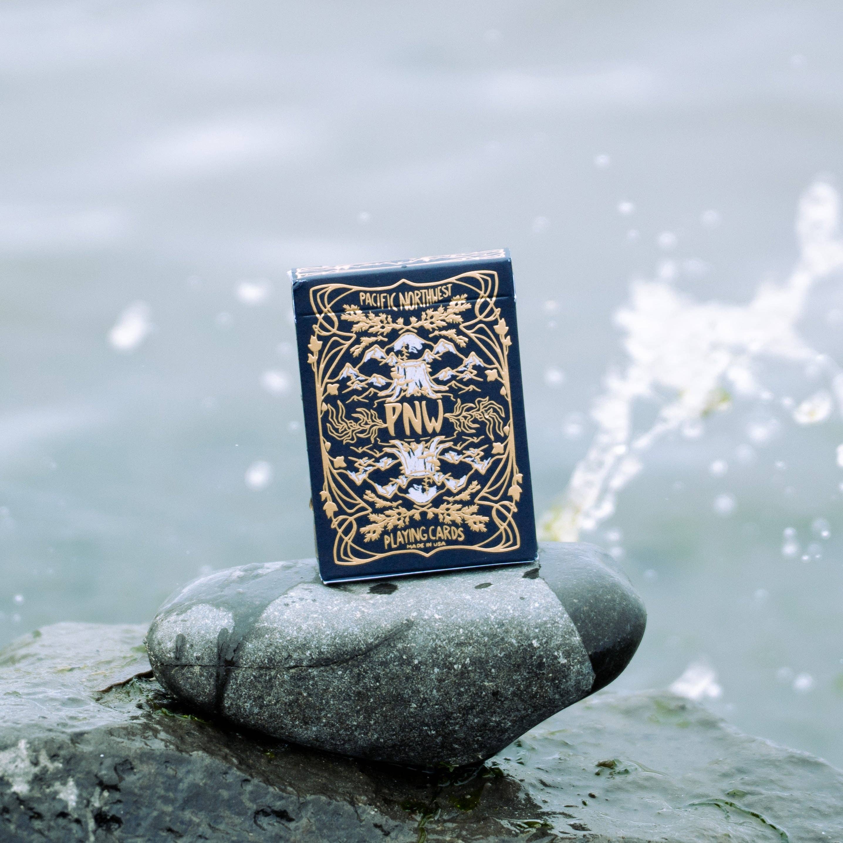 PNW Mist Playing Cards, photo 1 of 3
