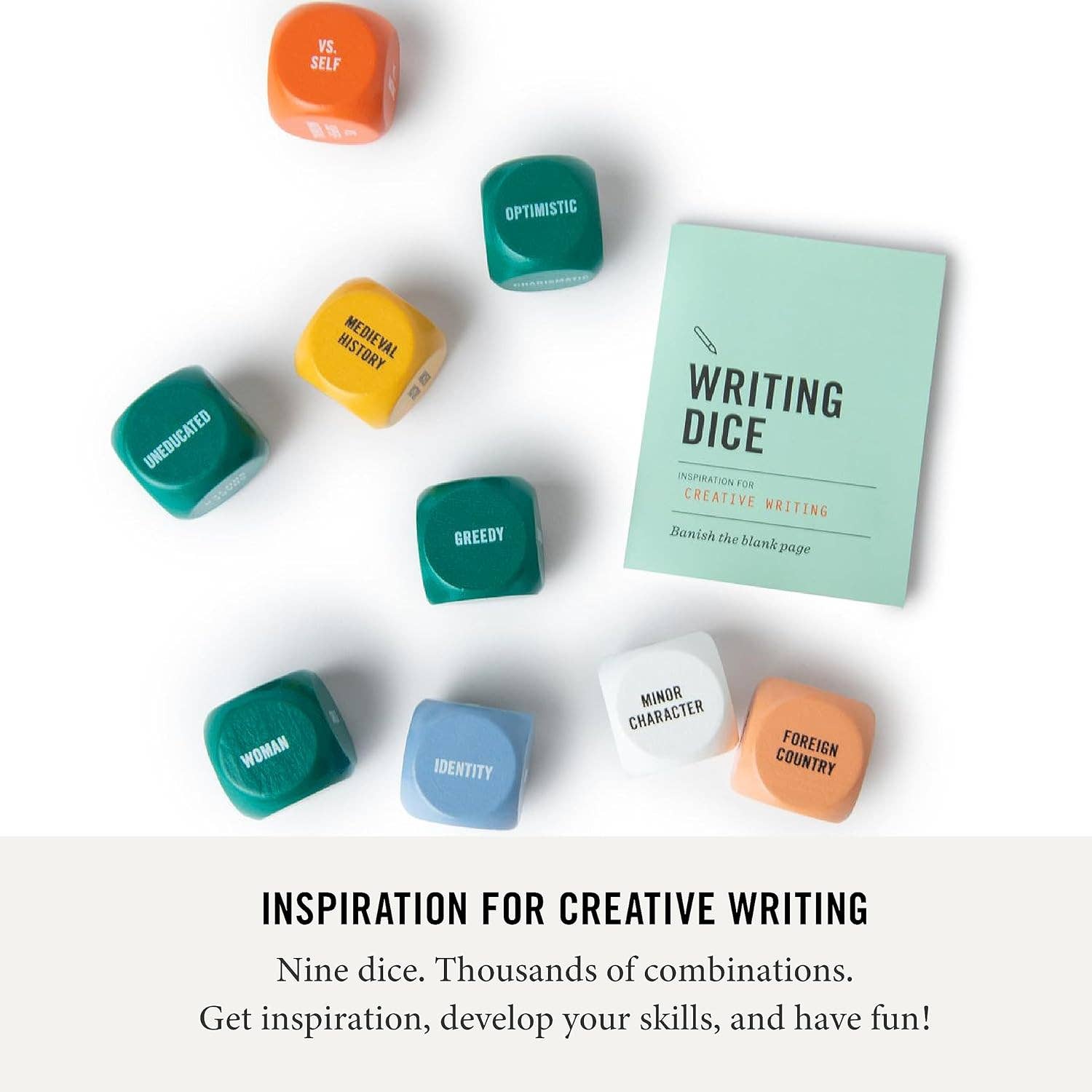 Writing Dice - Inspiration for Creative Writing, photo 2 of 7