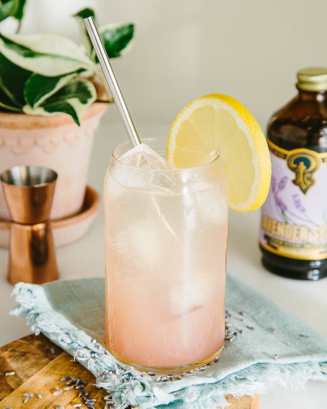 Lavender Syrup 12oz - cocktail / mocktail beverage mixer, photo 3 of 8