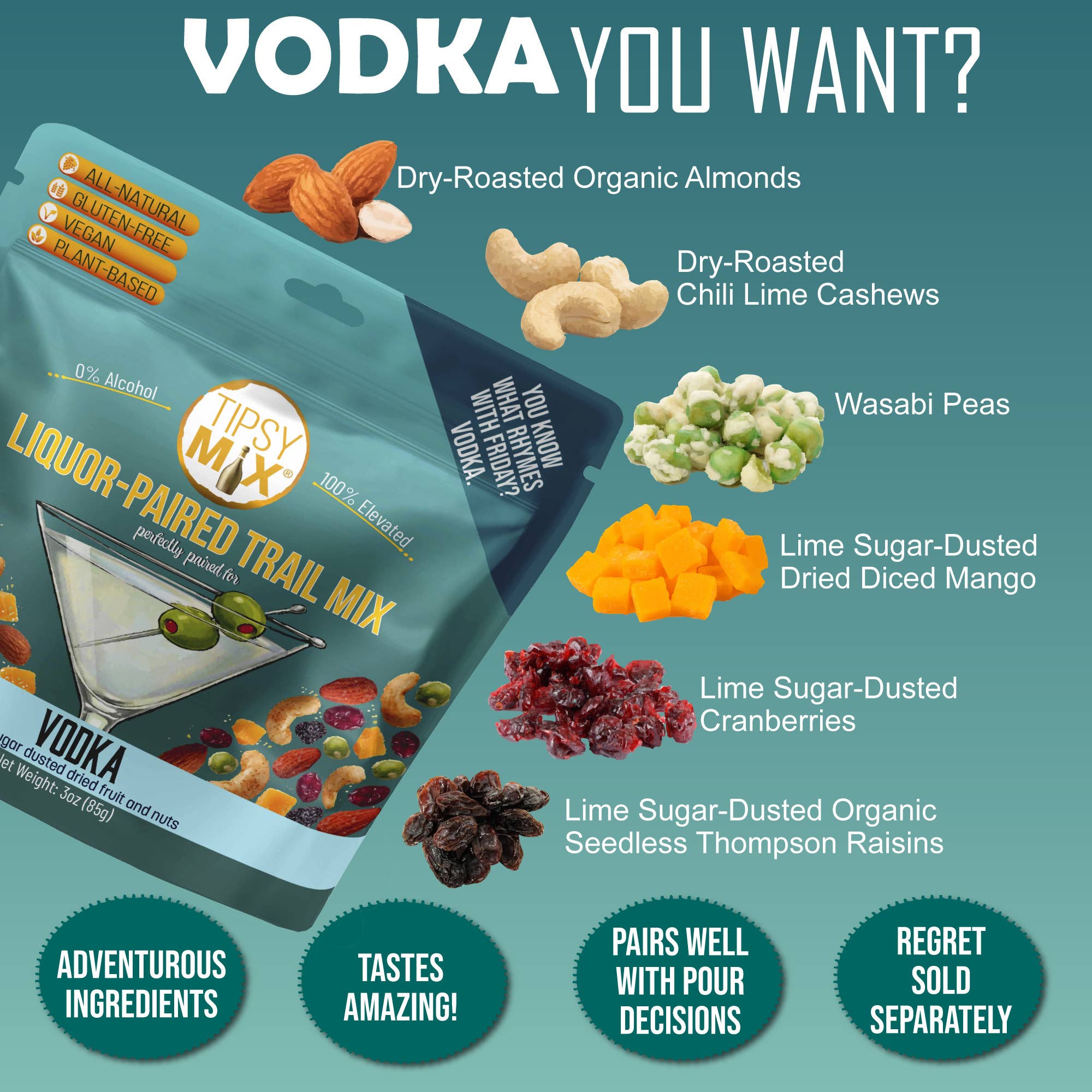 06. Liquor-Paired Trail Mix - Vodka, photo 6 of 6