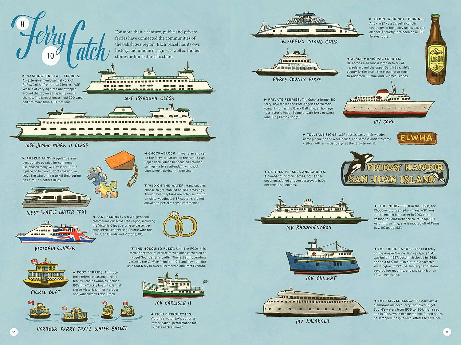 On Island Time: Illustrated Adventures Around Washington, photo 4 of 8
