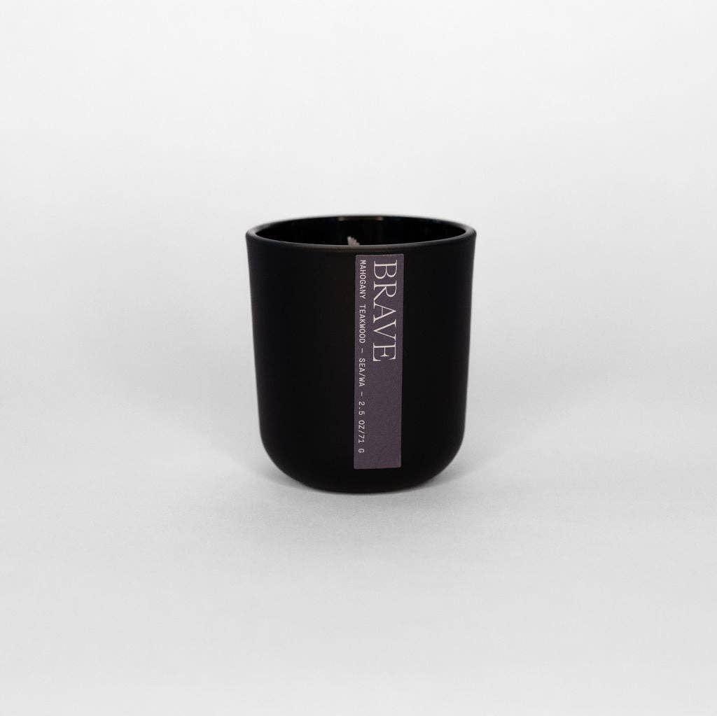 Brave – 2.5 oz Glass Candle