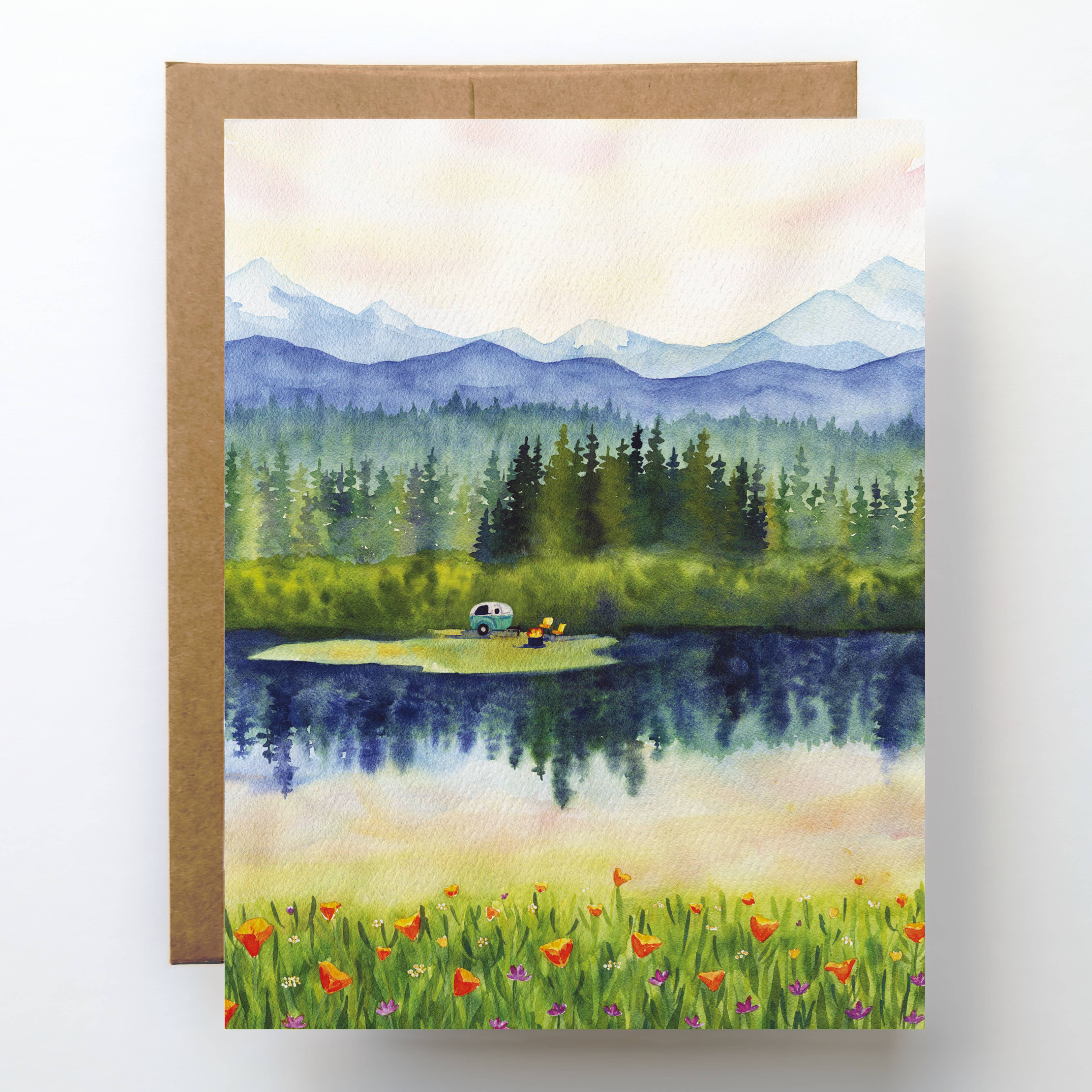 Adventure Summer Greeting Card | Everyday Outdoorsy Design: 1 Card, photo 1 of 6