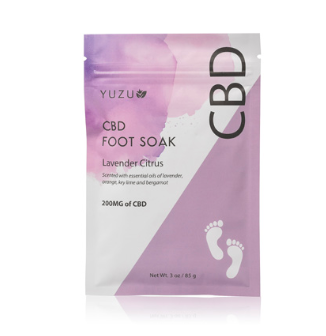 Lavender/Citrus CBD Foot soak