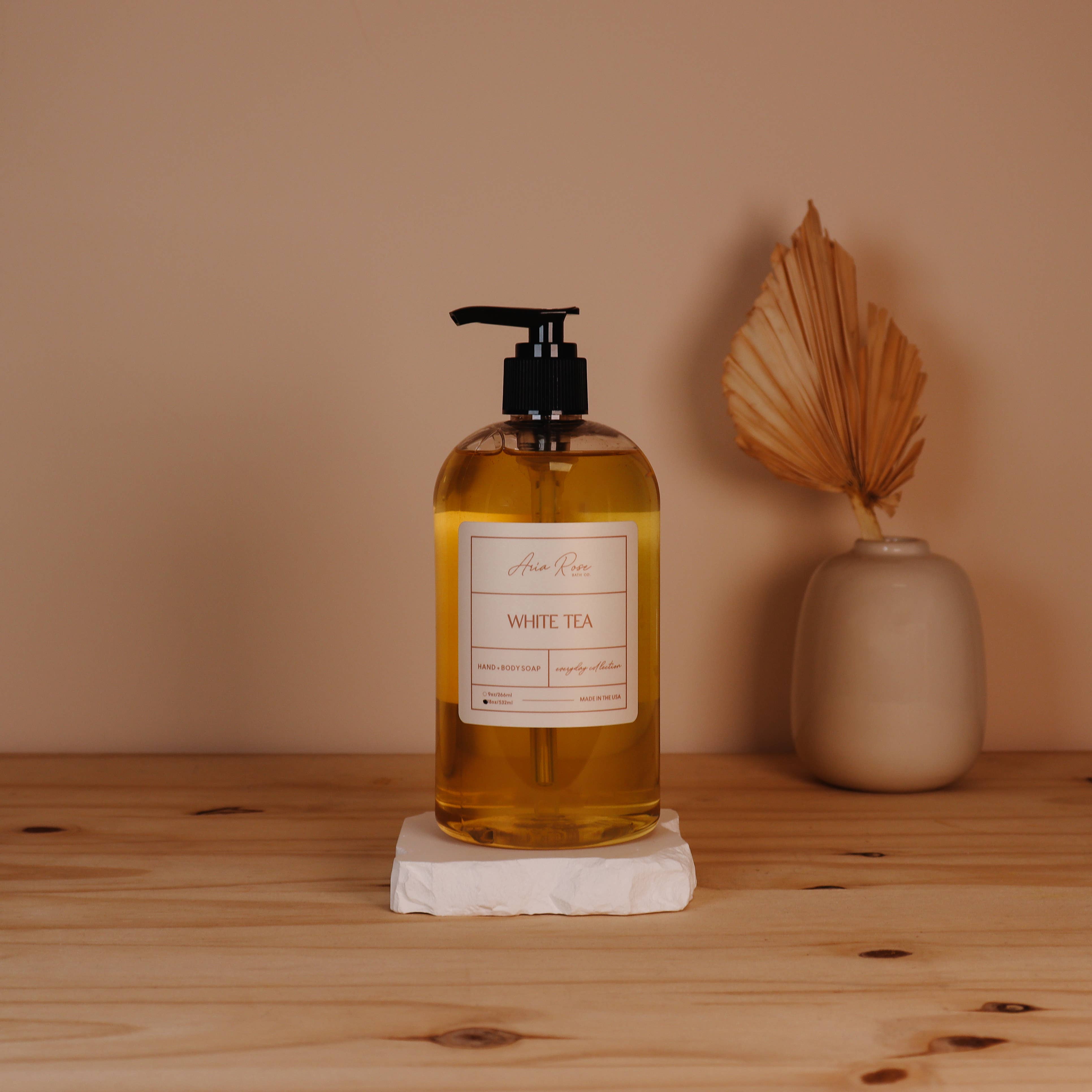 White Tea Hand + Body Liquid Soap: 9 oz, photo 3 of 4