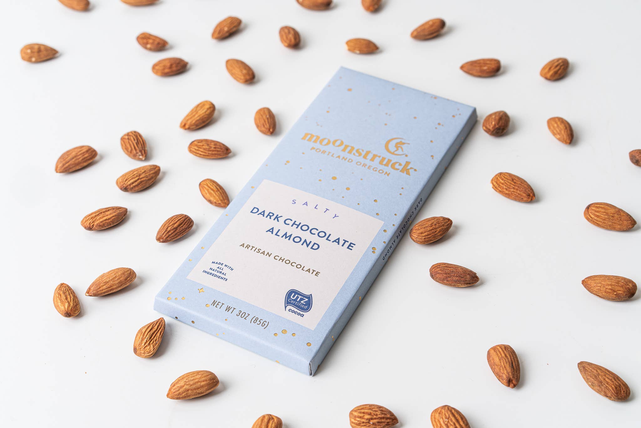 Salty Dark Sea Salt Almond Bar, photo 2 of 3