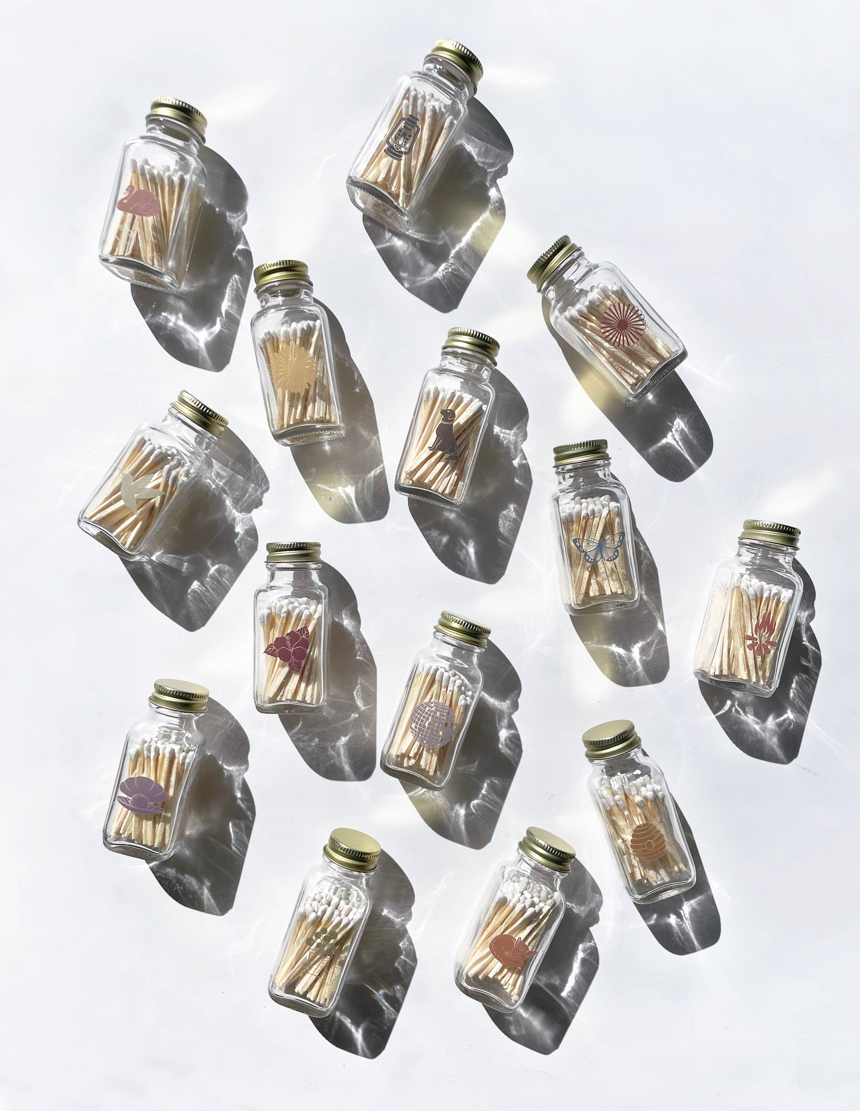 Butterfly Jar of Matches | Meadow Pollinator Match Cloche, photo 6 of 6