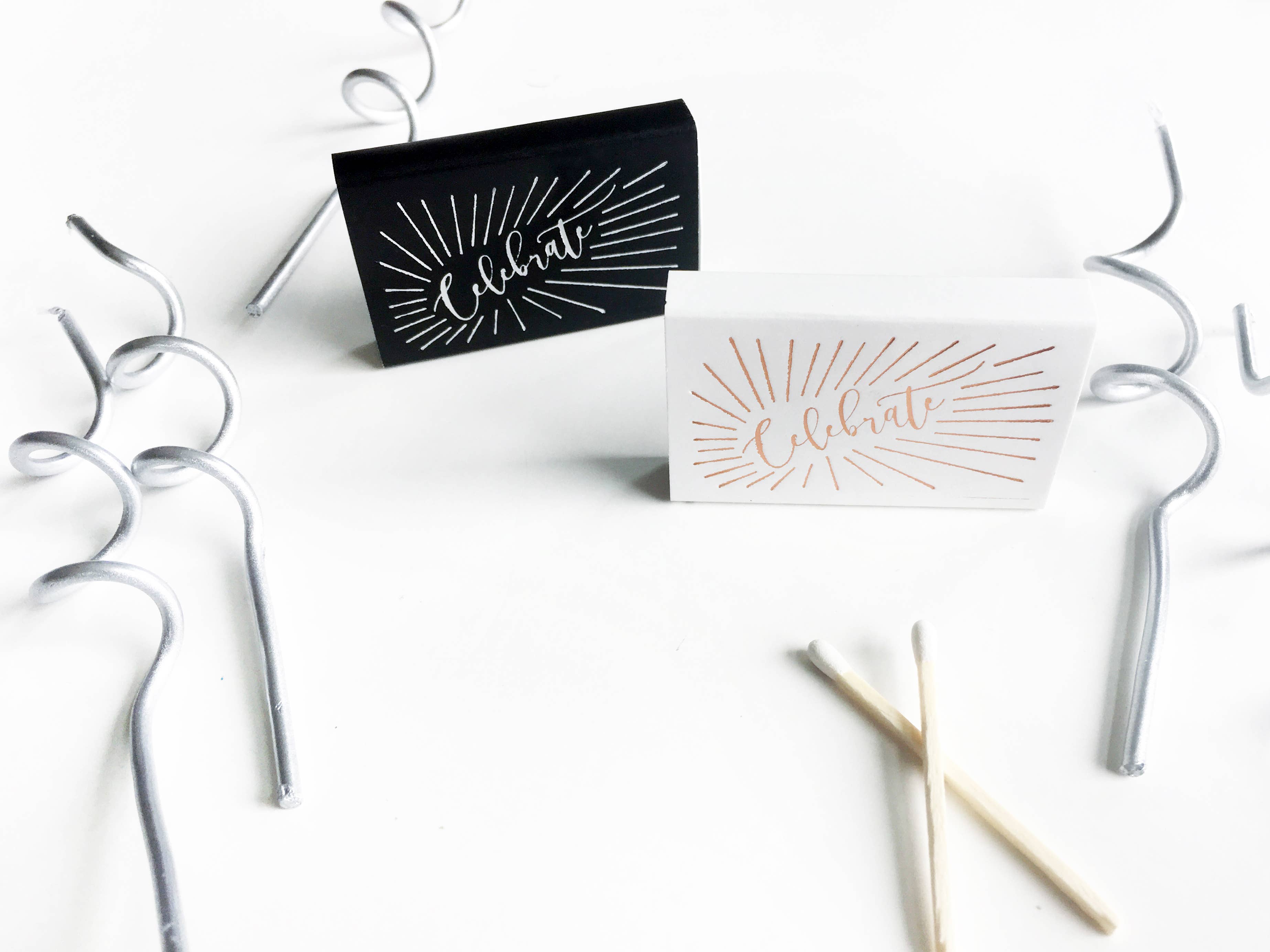 Celebrate Matchbox | Birthday Party Matches | Candle Light, photo 4 of 7