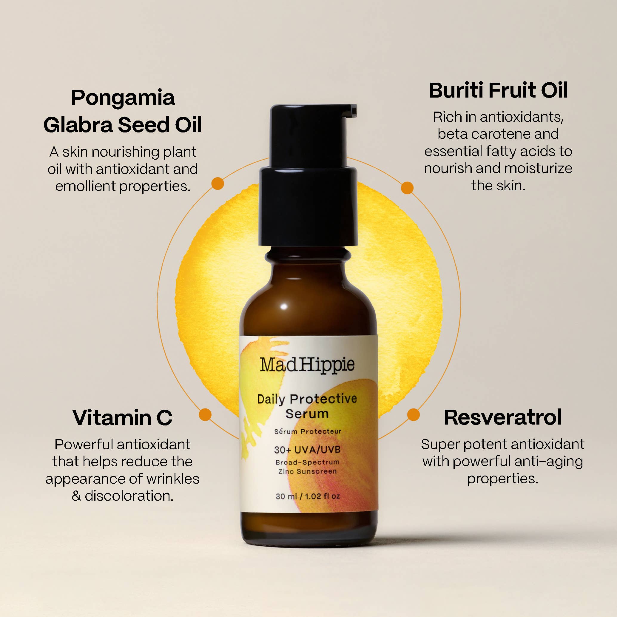 Daily Protective Serum - 30 SPF Mineral Sunscreen, photo 2 of 2