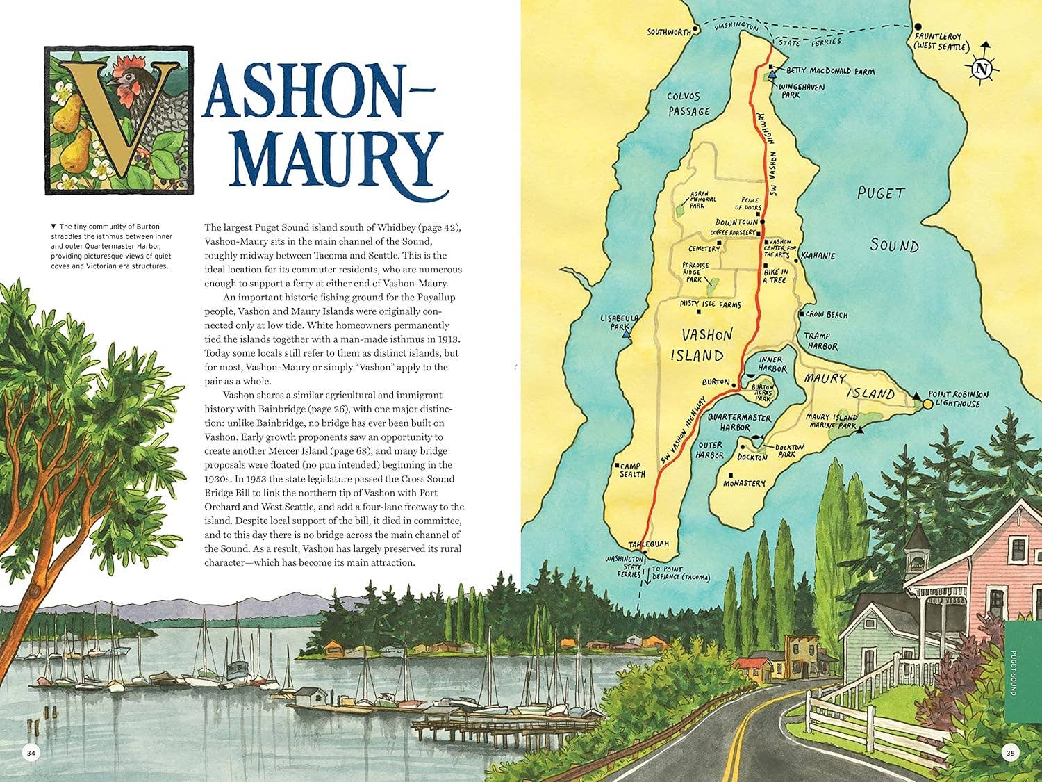 On Island Time: Illustrated Adventures Around Washington, photo 6 of 8