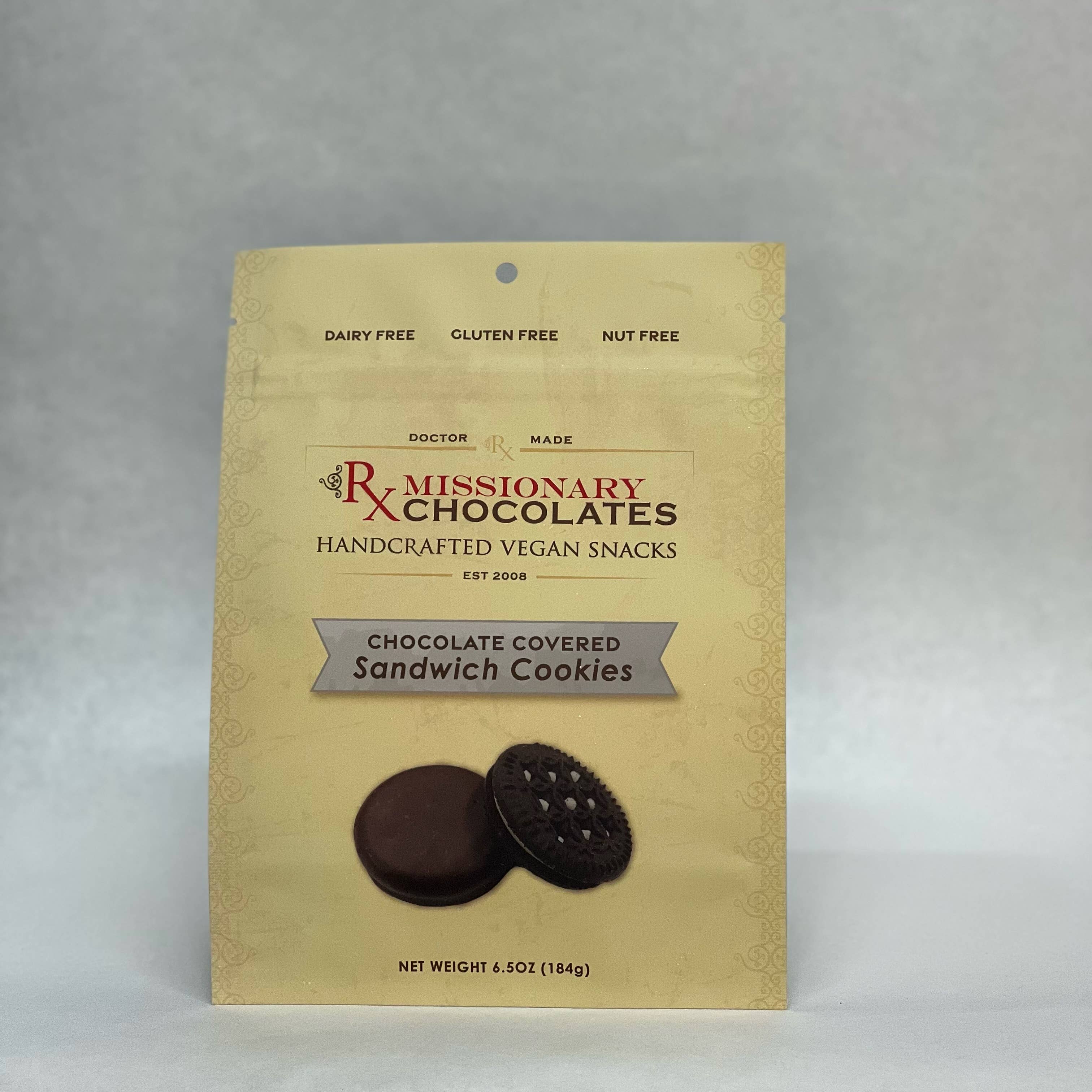 Chocolate covered GF Sandwich Cookies, photo 1 of 2