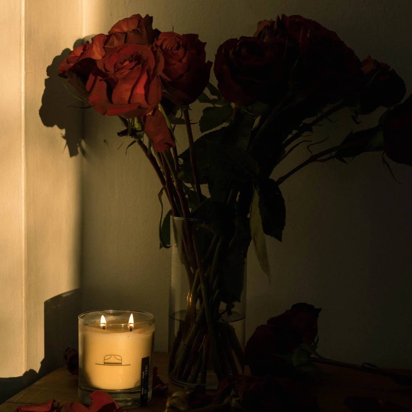 WOODLAND ROSE CANDLE: 11oz Rocks Glass, photo 4 of 5