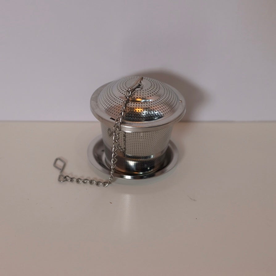 Tea Infuser w/Saucer, photo 1 of 2