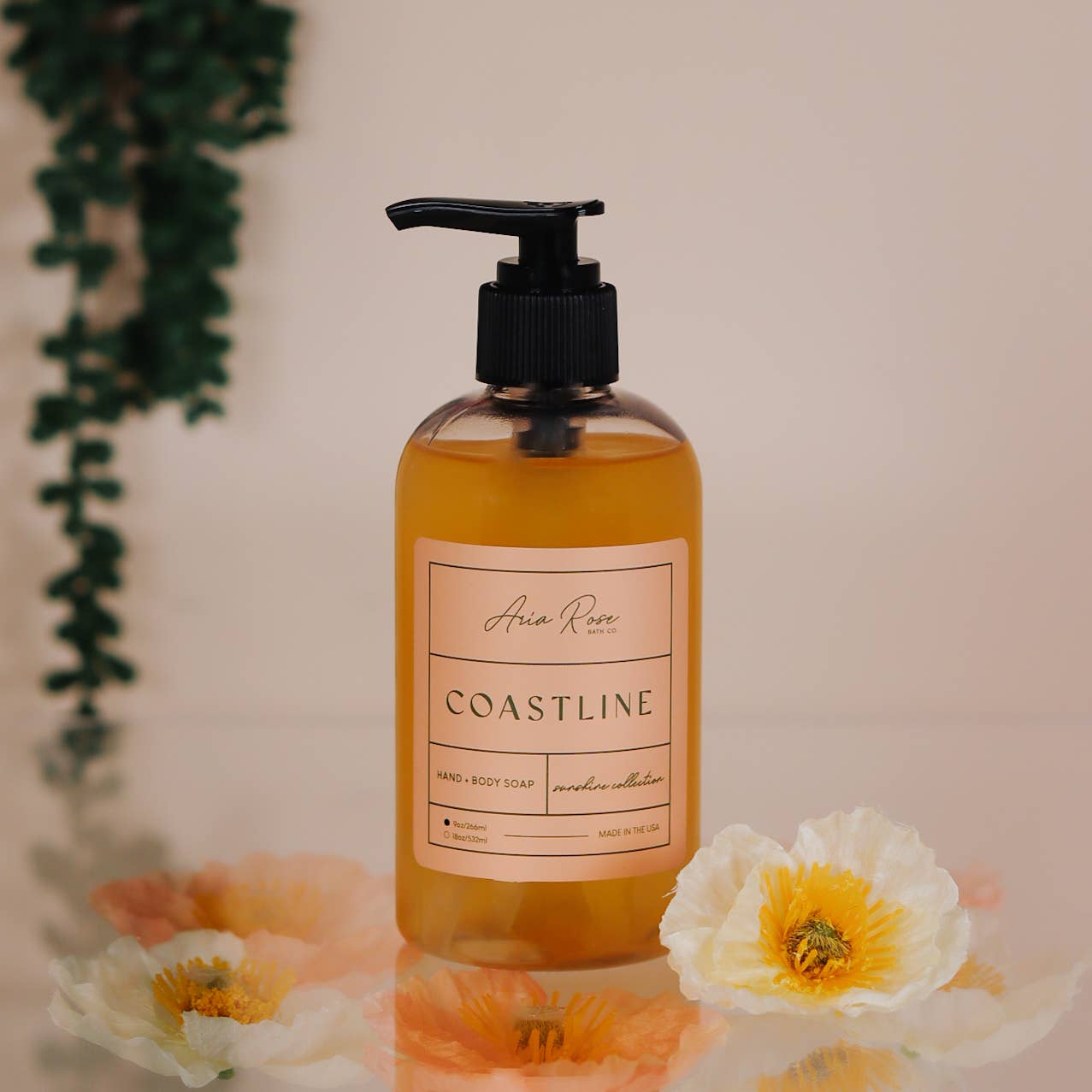Coastline Hand + Body Liquid Soap - Sunshine Collection: 9 oz, photo 1 of 4