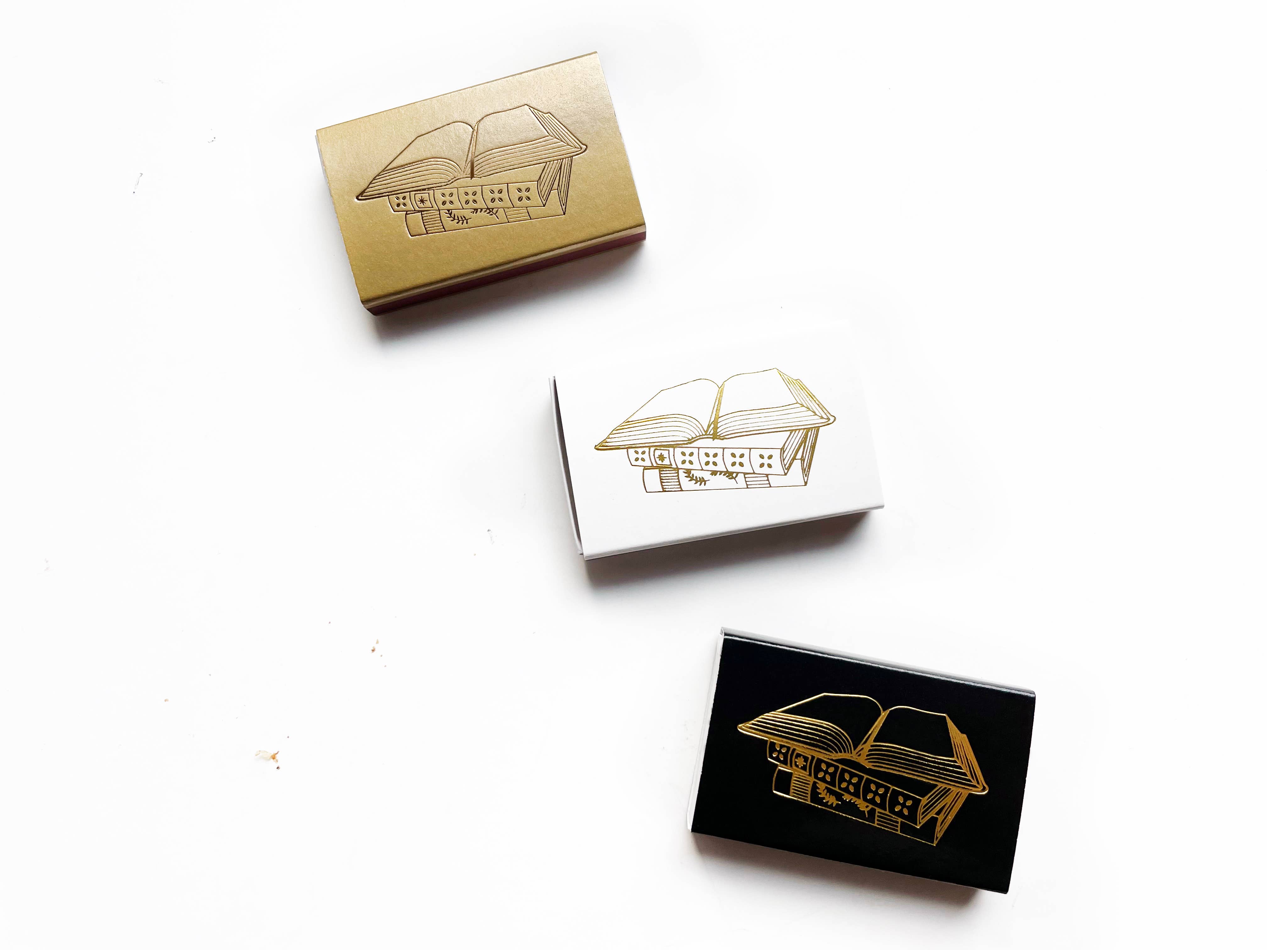 Book Lover Matchbox | Bibliophile Matches | Literary Candle, photo 5 of 6