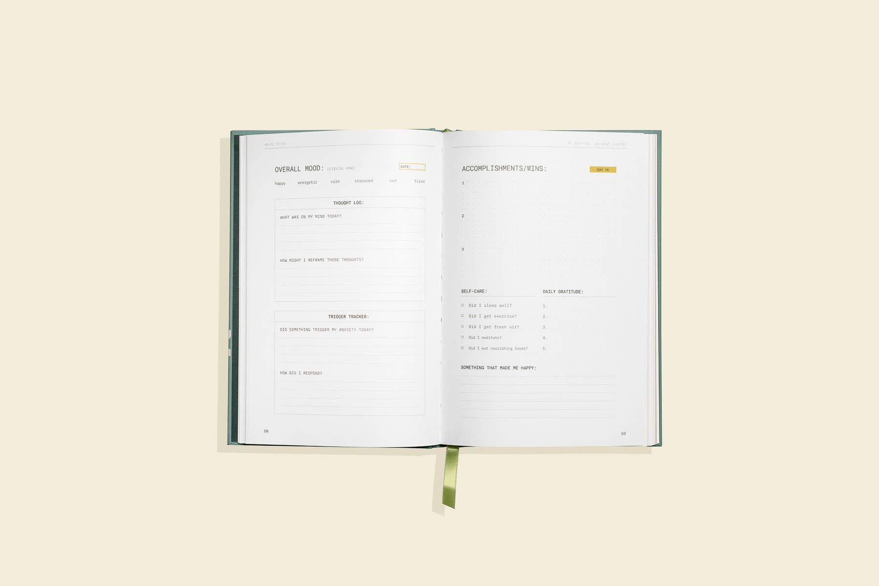 No Worries: A Guided Journal to Help You Calm Anxiety, photo 3 of 6