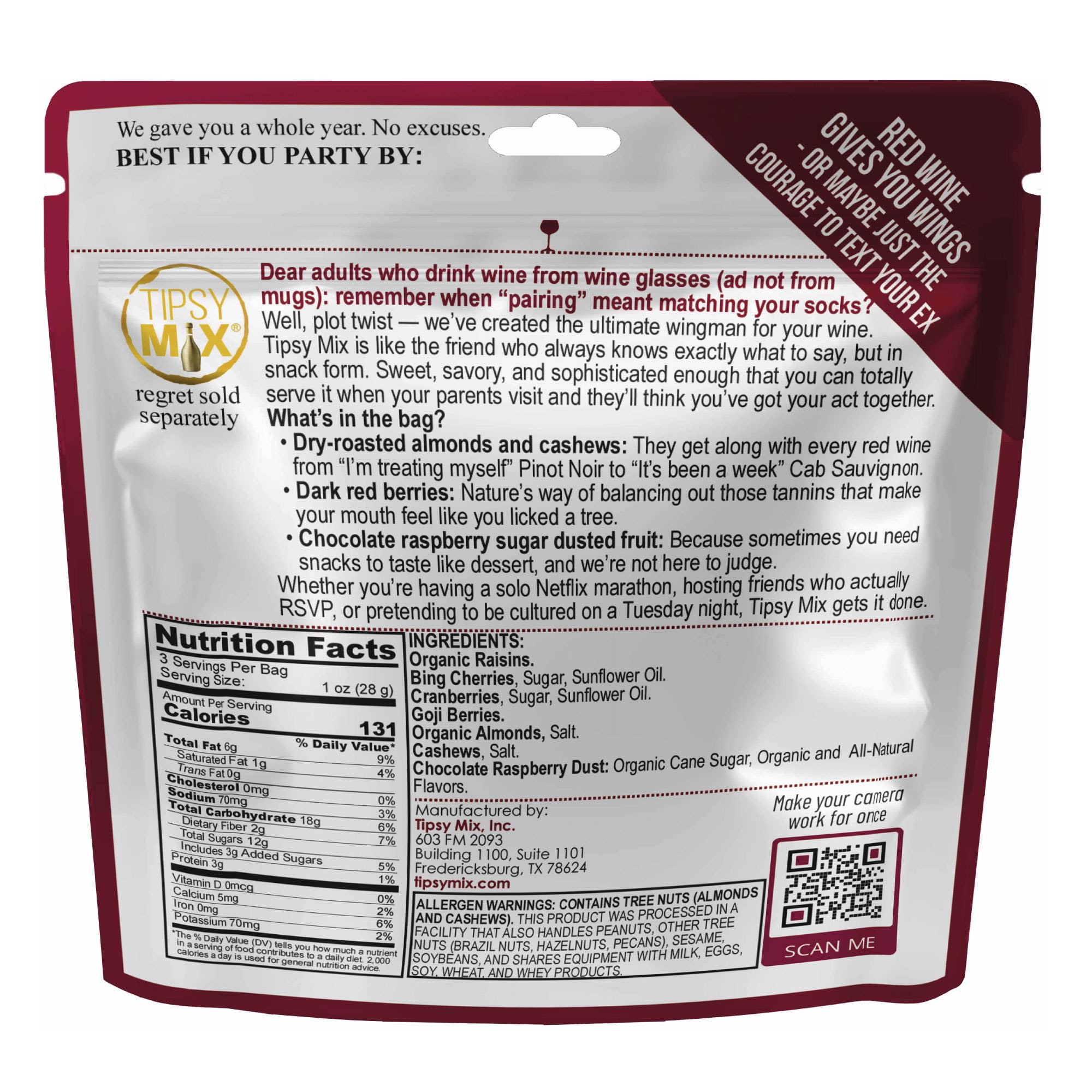 03. Wine-Paired Trail Mix - Red Wine, photo 2 of 6