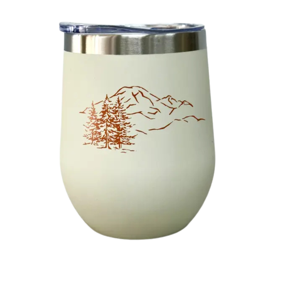 Wine Tumbler Orange - 12 oz, photo 1 of 3