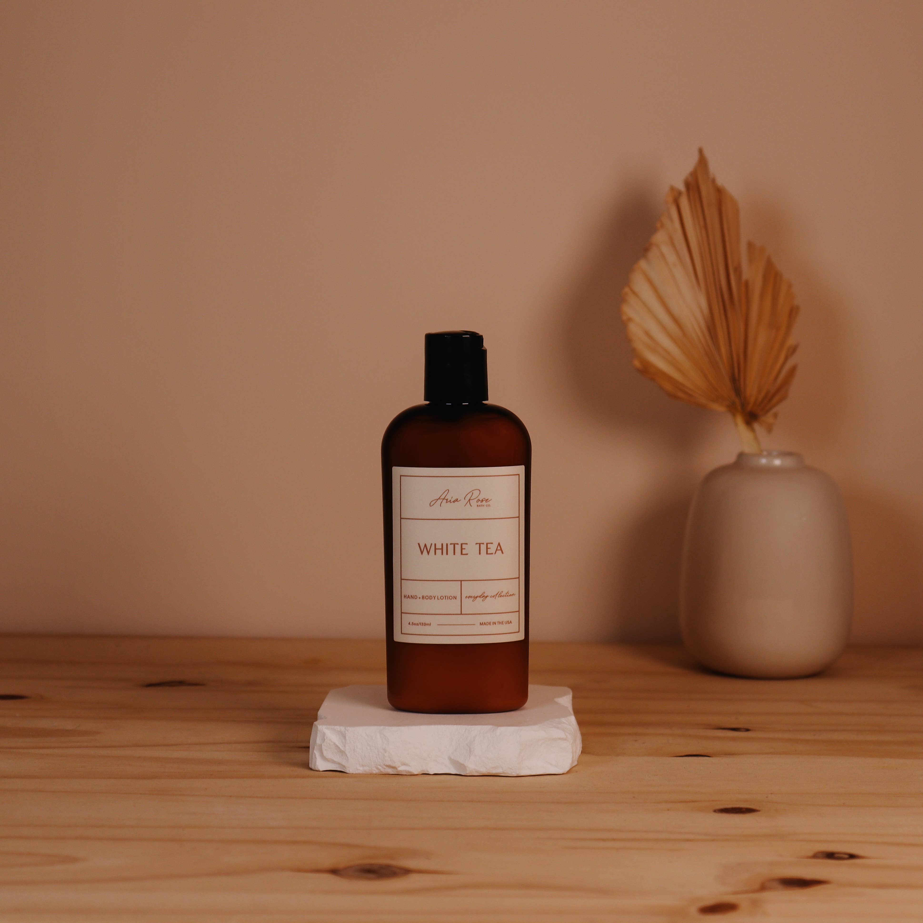 White Tea Hand + Body Lotion: 8oz, photo 3 of 4