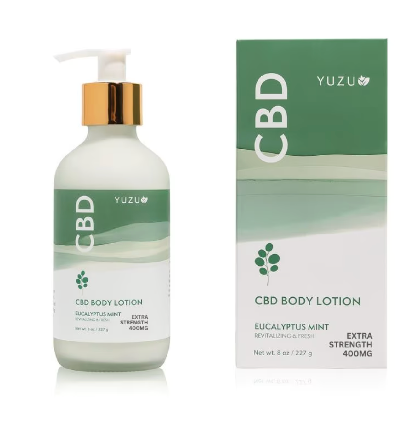 CBD Eucalyptus Mint Body Lotion Extra-Strength 400MG