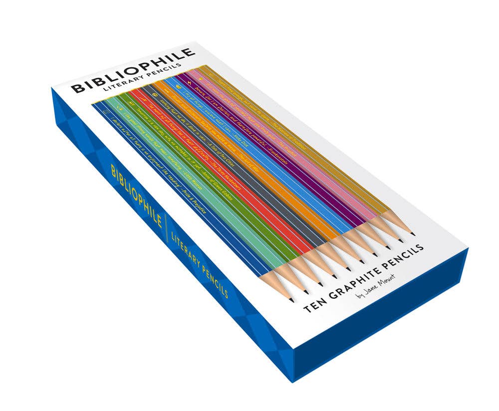 Bibliophile Literary Pencil