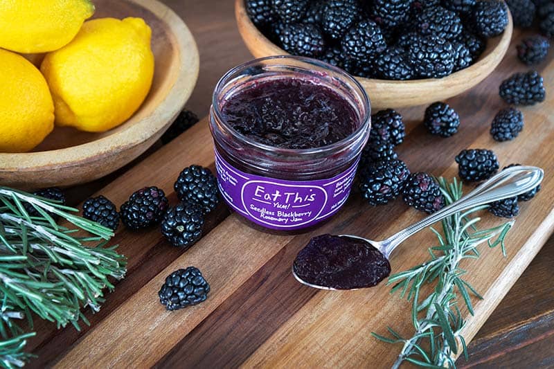Seedless Blackberry Rosemary Jam : 2.5 OZ, photo 4 of 8