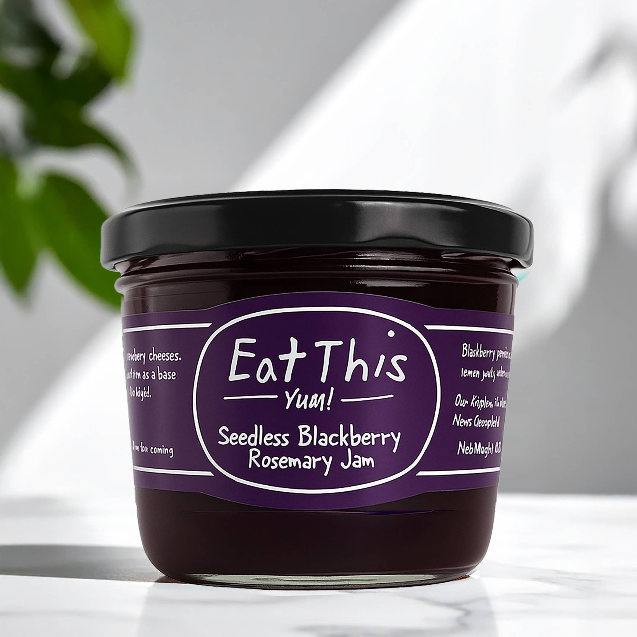 Seedless Blackberry Rosemary Jam : 2.5 OZ, photo 2 of 8
