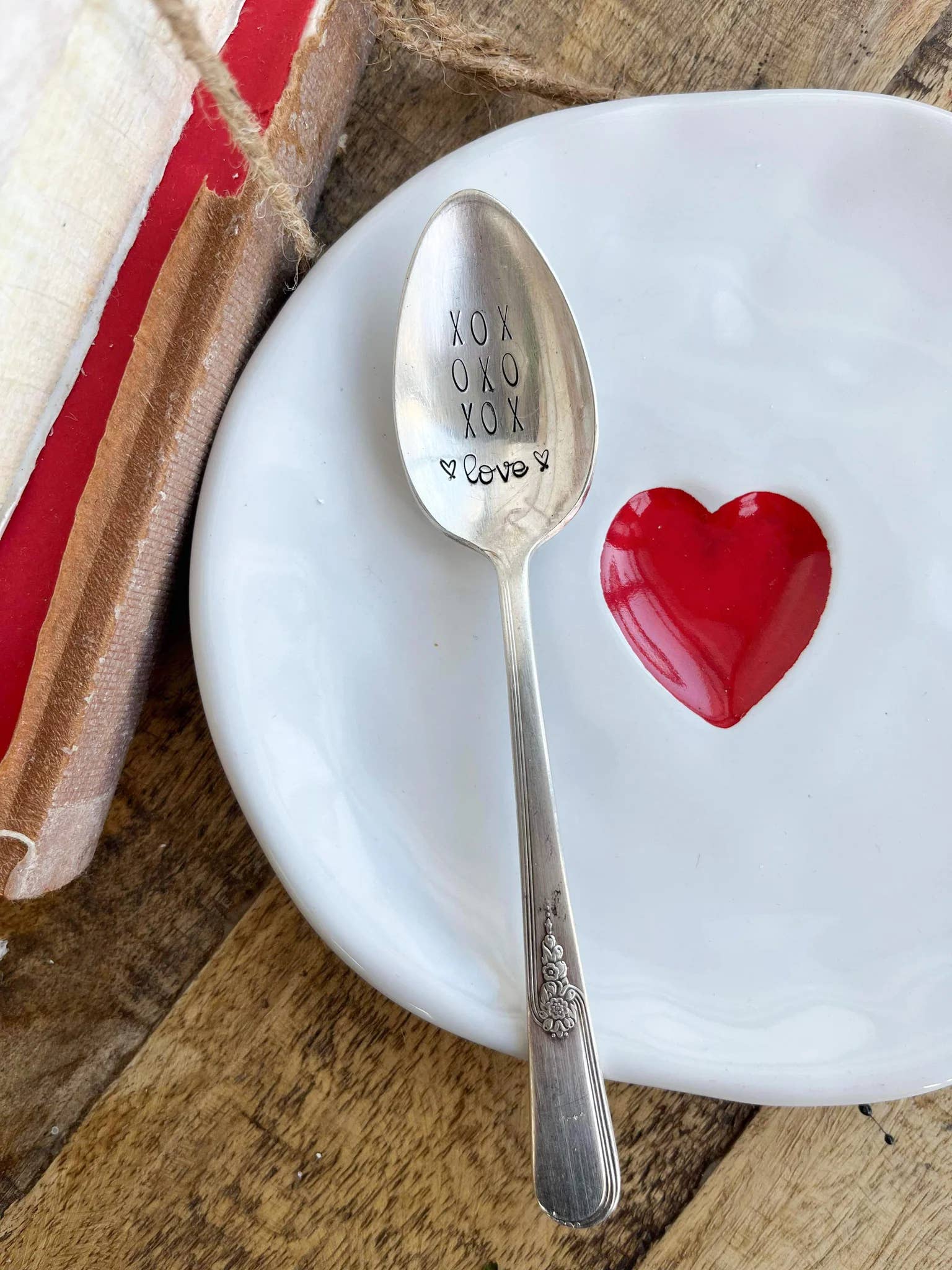 XOXO Vintage Stamped Spoon