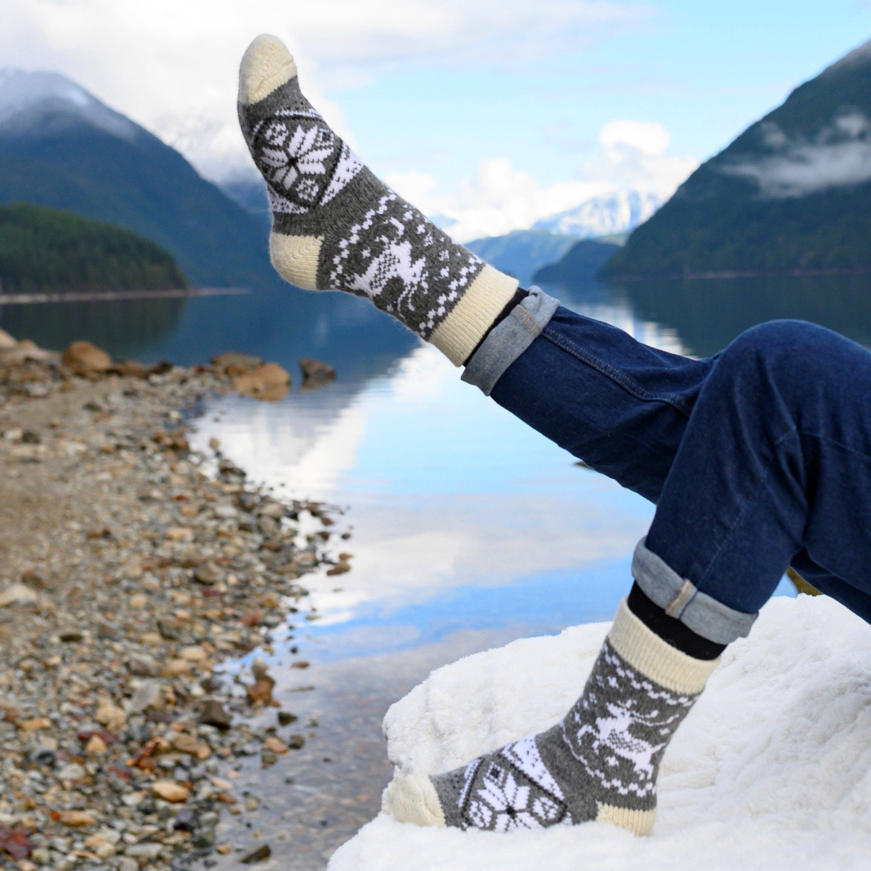 Betula - Warm Dry-Foot Crew Socks | Pure Wool, photo 2 of 8