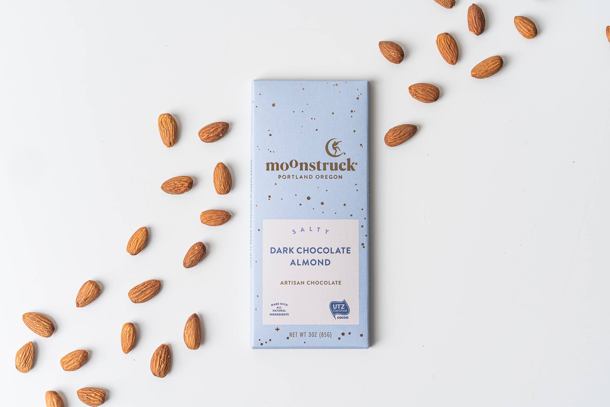 Salty Dark Sea Salt Almond Bar, photo 1 of 3