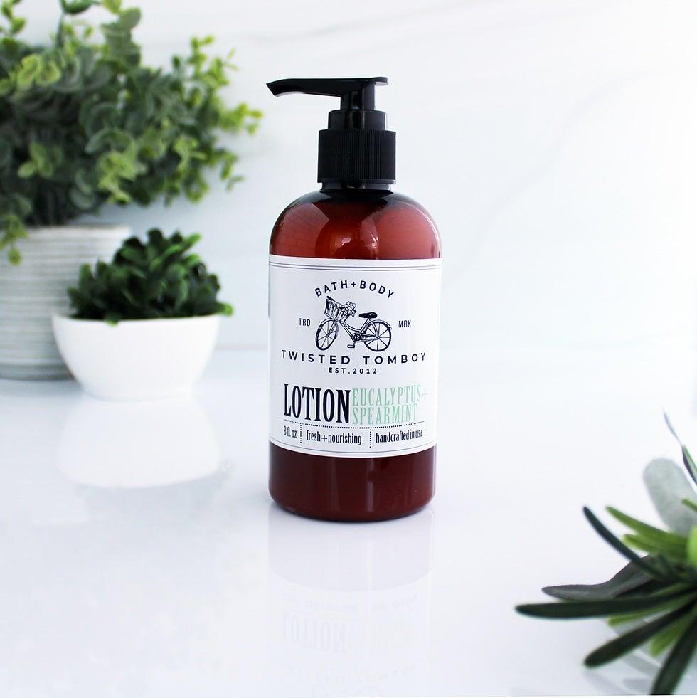 Eucalyptus+Spearmint Twisted Tomboy Lotion